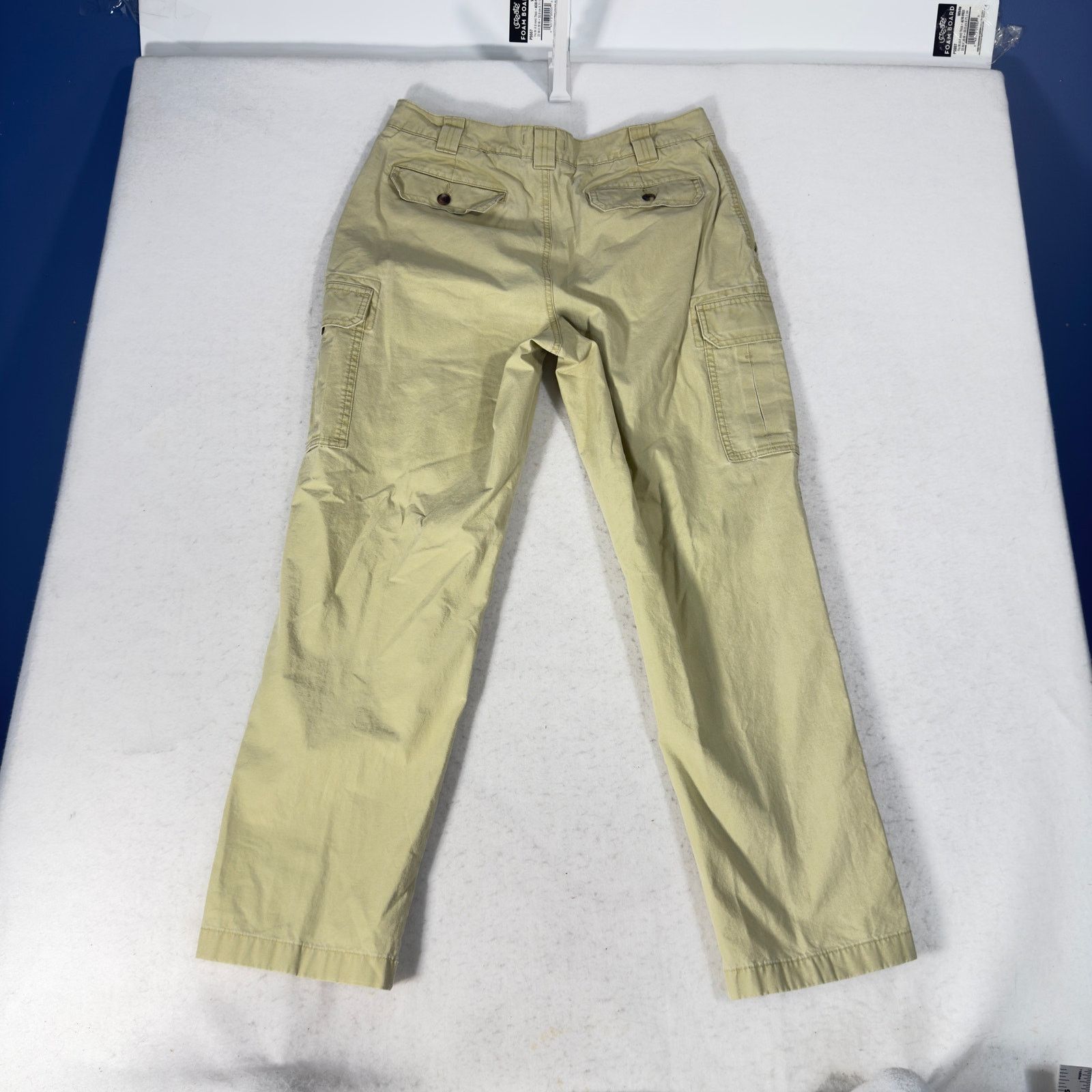 L.L. Bean LL Bean Classic Fit Cargo Pant W33 L30 301315 Cream Tropic Size US 33 - 6 Thumbnail