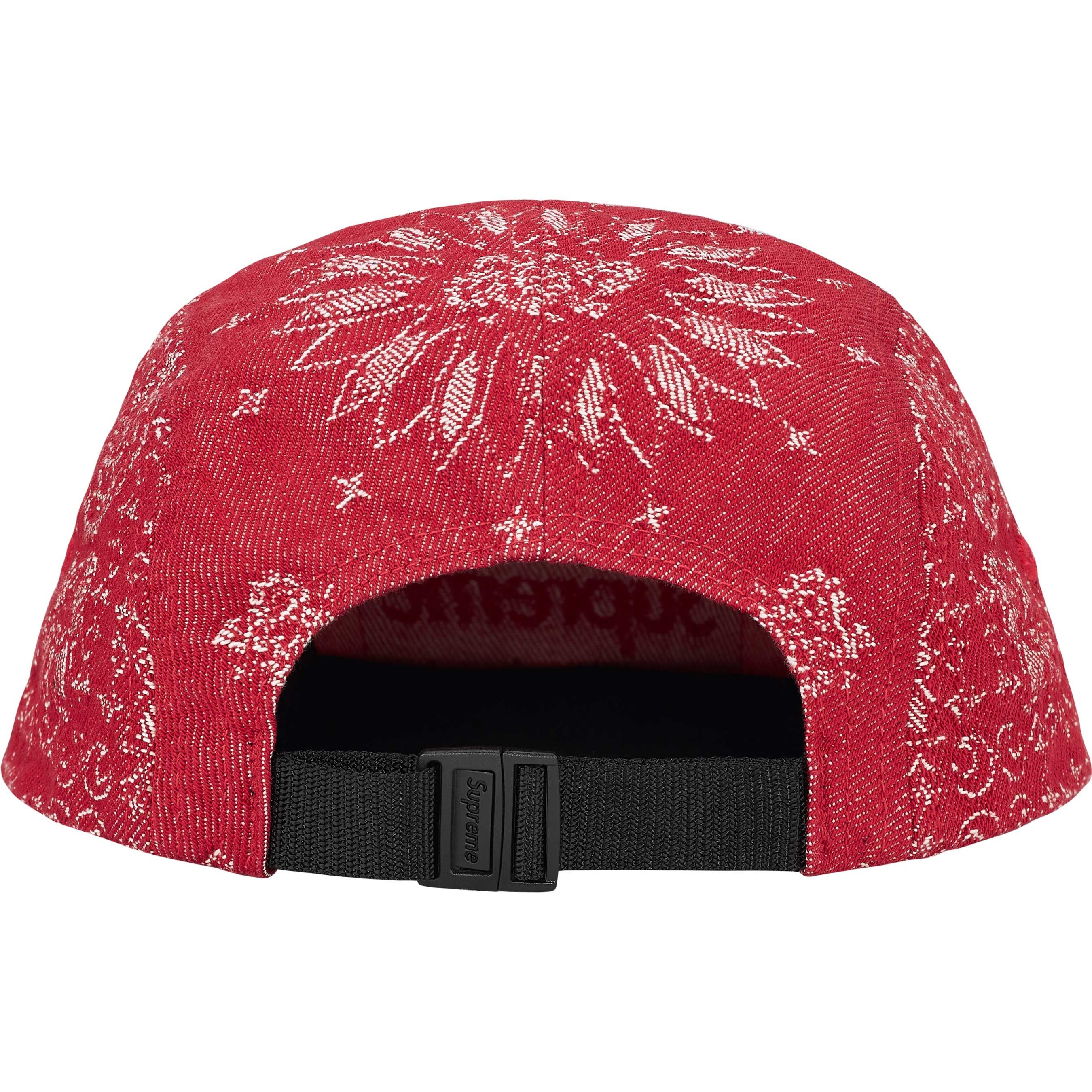 Supreme Supreme Bandana Jacquard Denim Camp Cap Size ONE SIZE - 2 Thumbnail