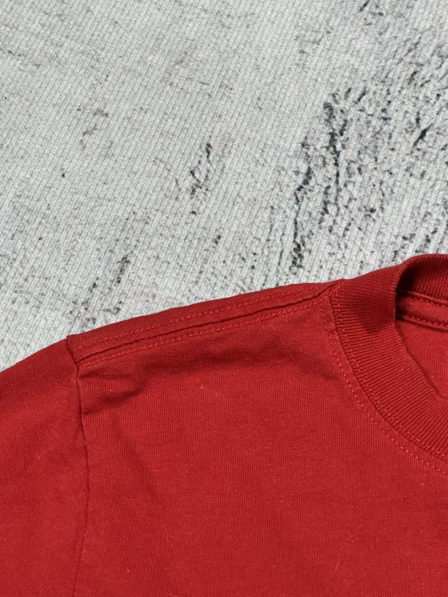 Balenciaga Balenciaga T-Shirt BB Logo Print Red Cotton Size M / US 6-8 / IT 42-44 - 6 Thumbnail