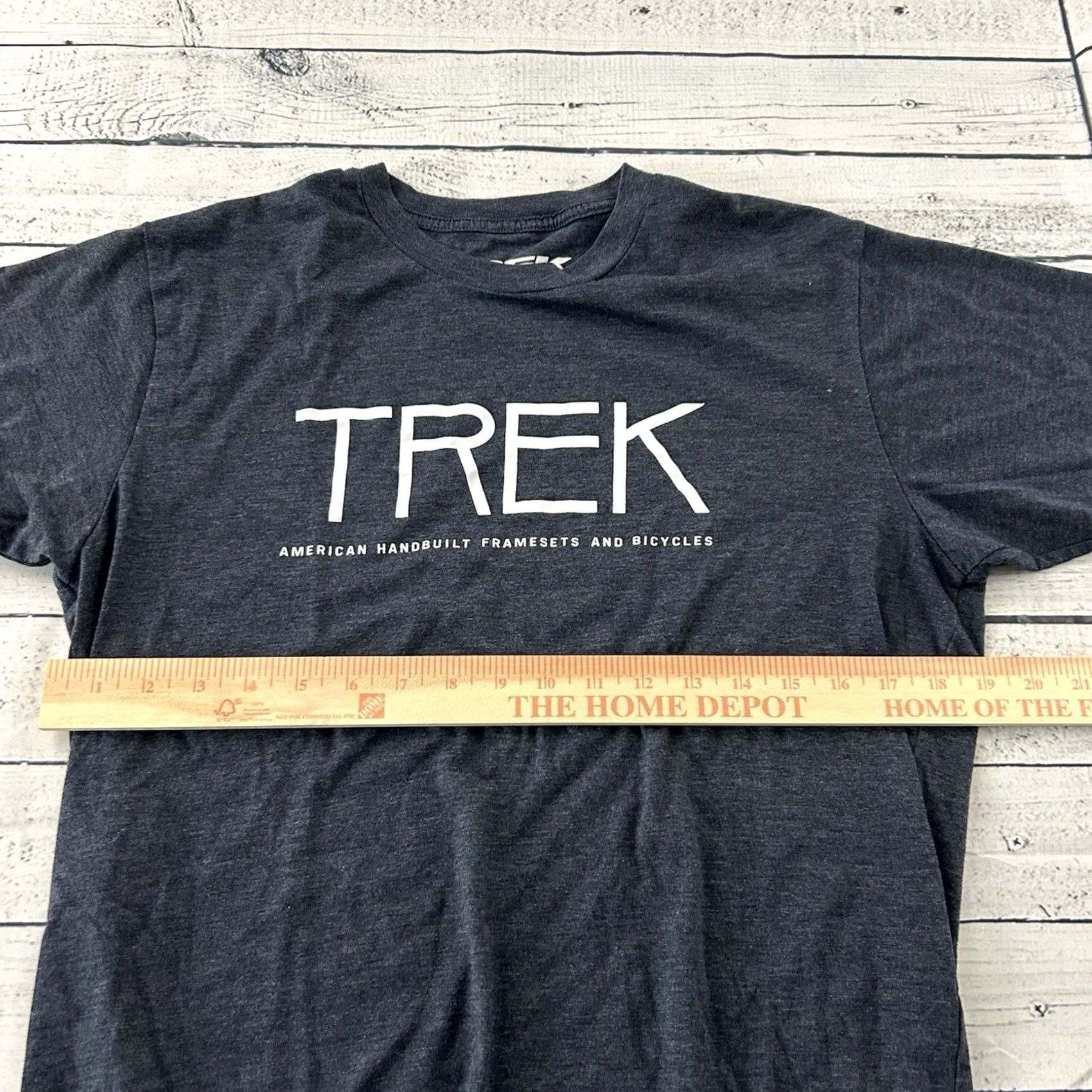 Vintage TREK Bicycles Short Sleeve T Shirt Men's Large Blue Size US L / EU 52-54 / 3 - 4 Thumbnail