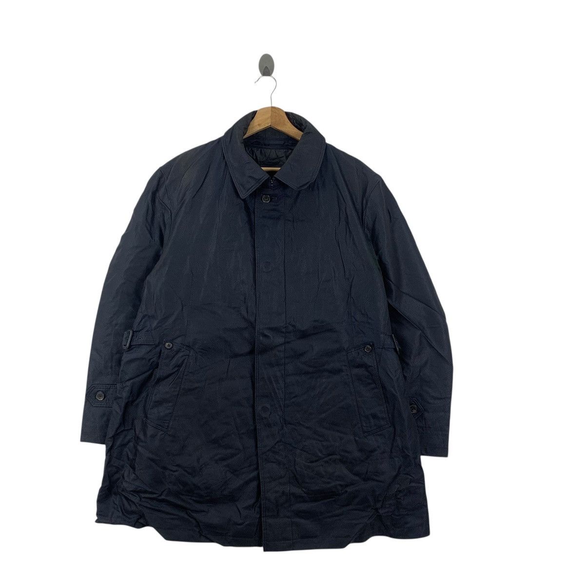 Yohji Yamamoto Vintage YOHJI YAMAMOTO DURBAN Made In Japan Trench Coat Size XXL / US 16-18 / IT 52-54 - 3 Thumbnail