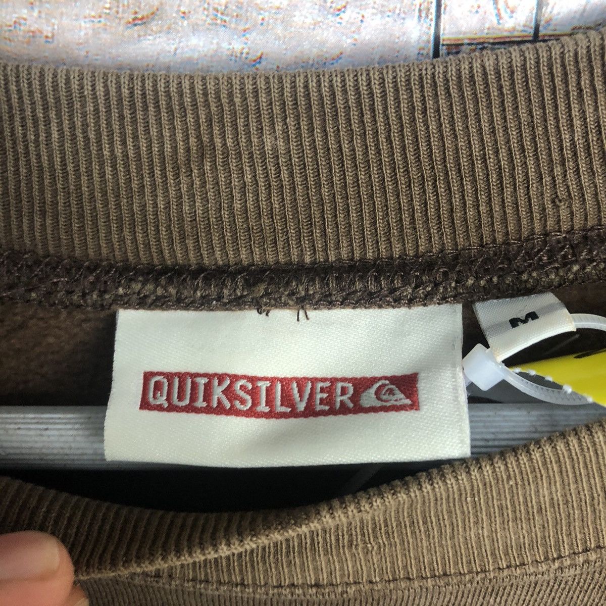 Quiksilver Quick Silver Brown Sweatshirt #A188 Size US M / EU 48-50 / 2 - 10 Thumbnail