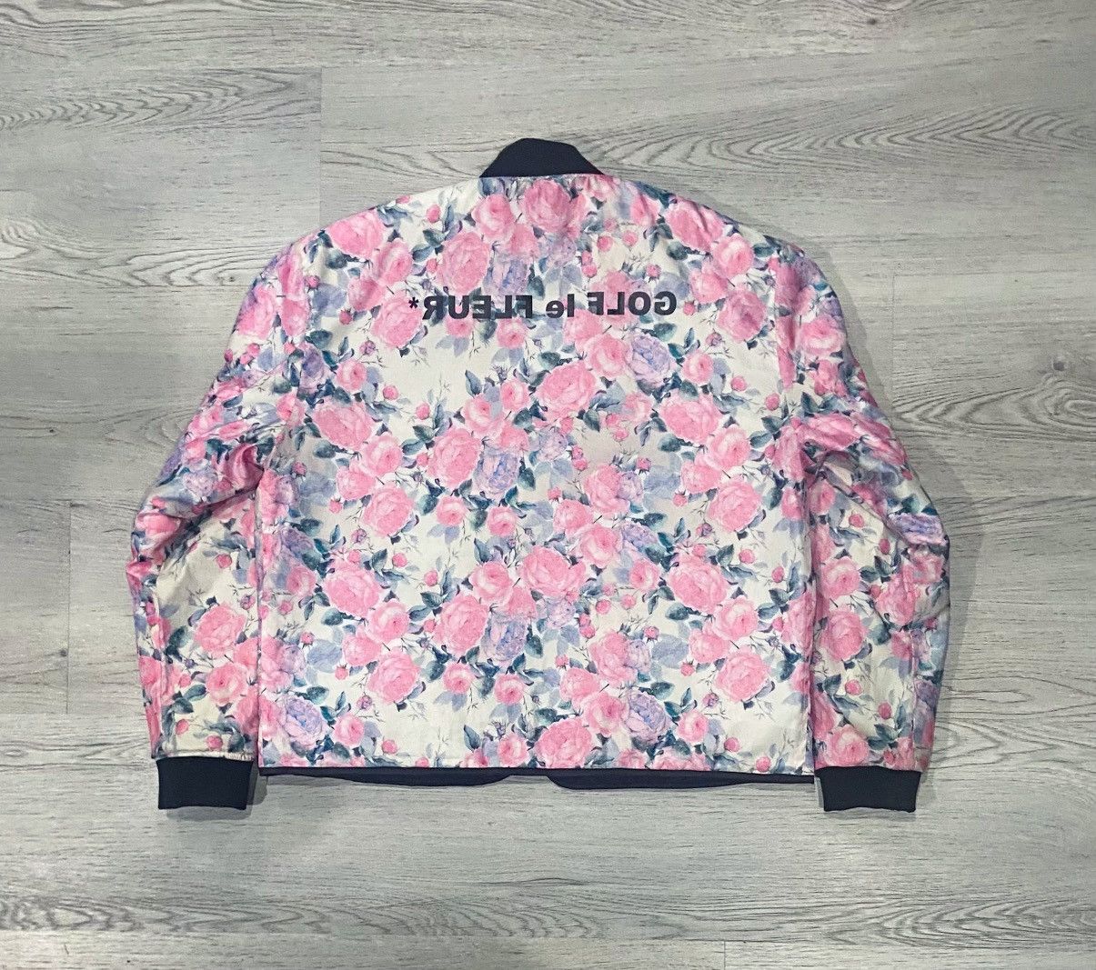 Golf Wang × Golf le Fleur × Tyler The Creator Golf Le Fleur Reversible Bomber Jacket - Black Size US S / EU 44-46 / 1 - 5 Thumbnail