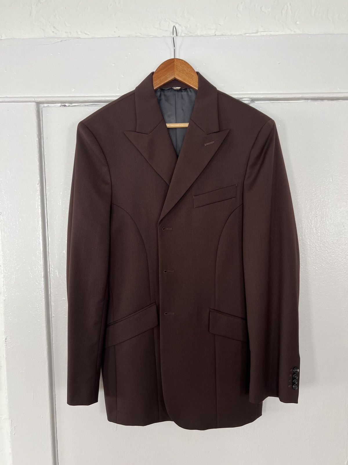 Sunflower Sunflower Brown Jet Blazer Size 50R - 1 Thumbnail