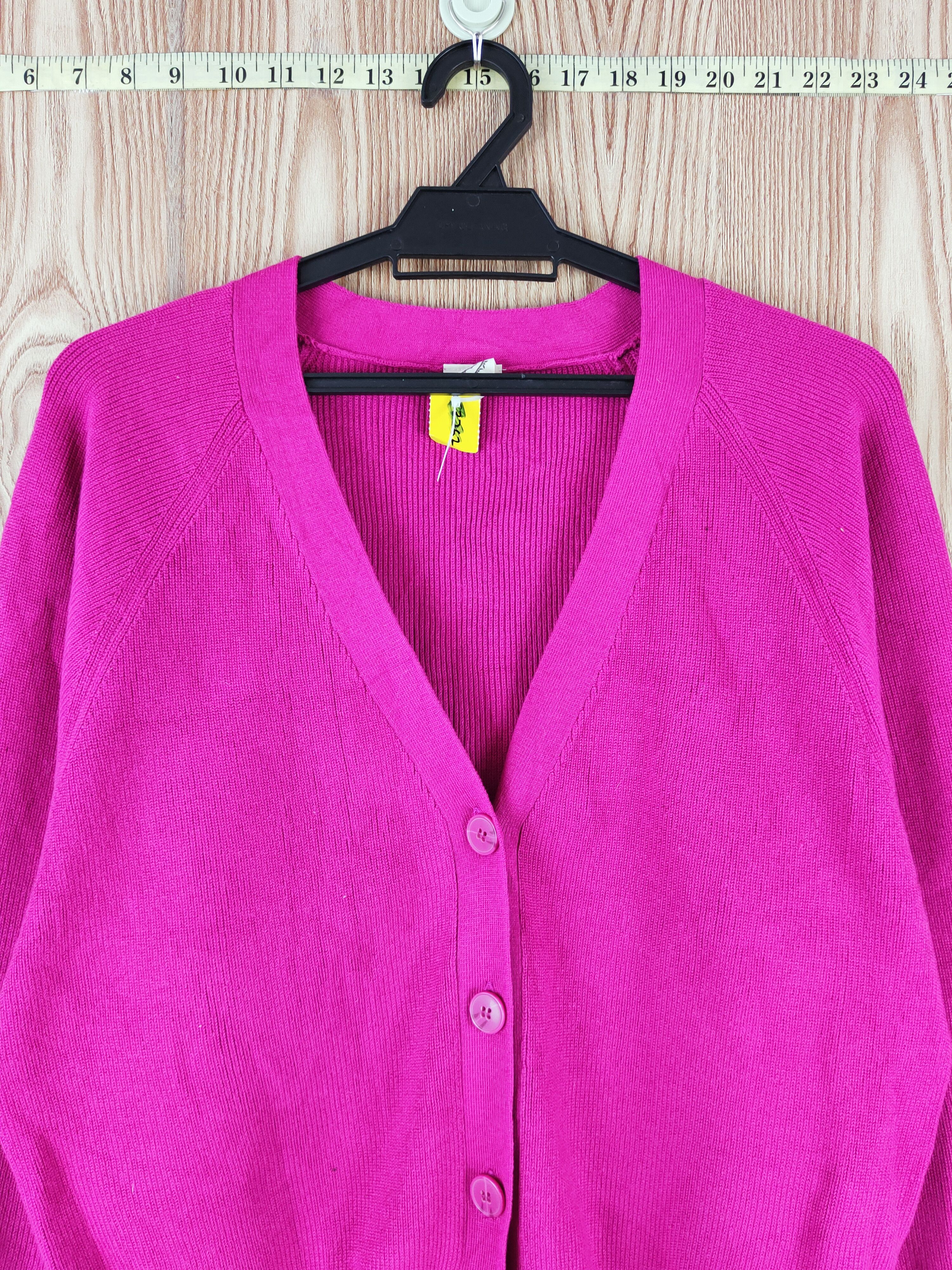Homespun Knitwear AG Purple Knitwear Cardigan japan #W062 Size US S / EU 44-46 / 1 - 2 Thumbnail