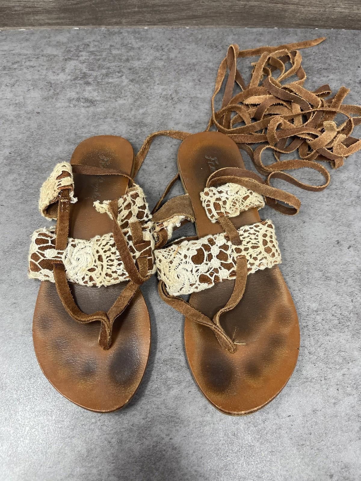 Free People Free People Sandals Womens Size 7 (37) Gladiator Size US 7 / IT 37 - 2 Thumbnail