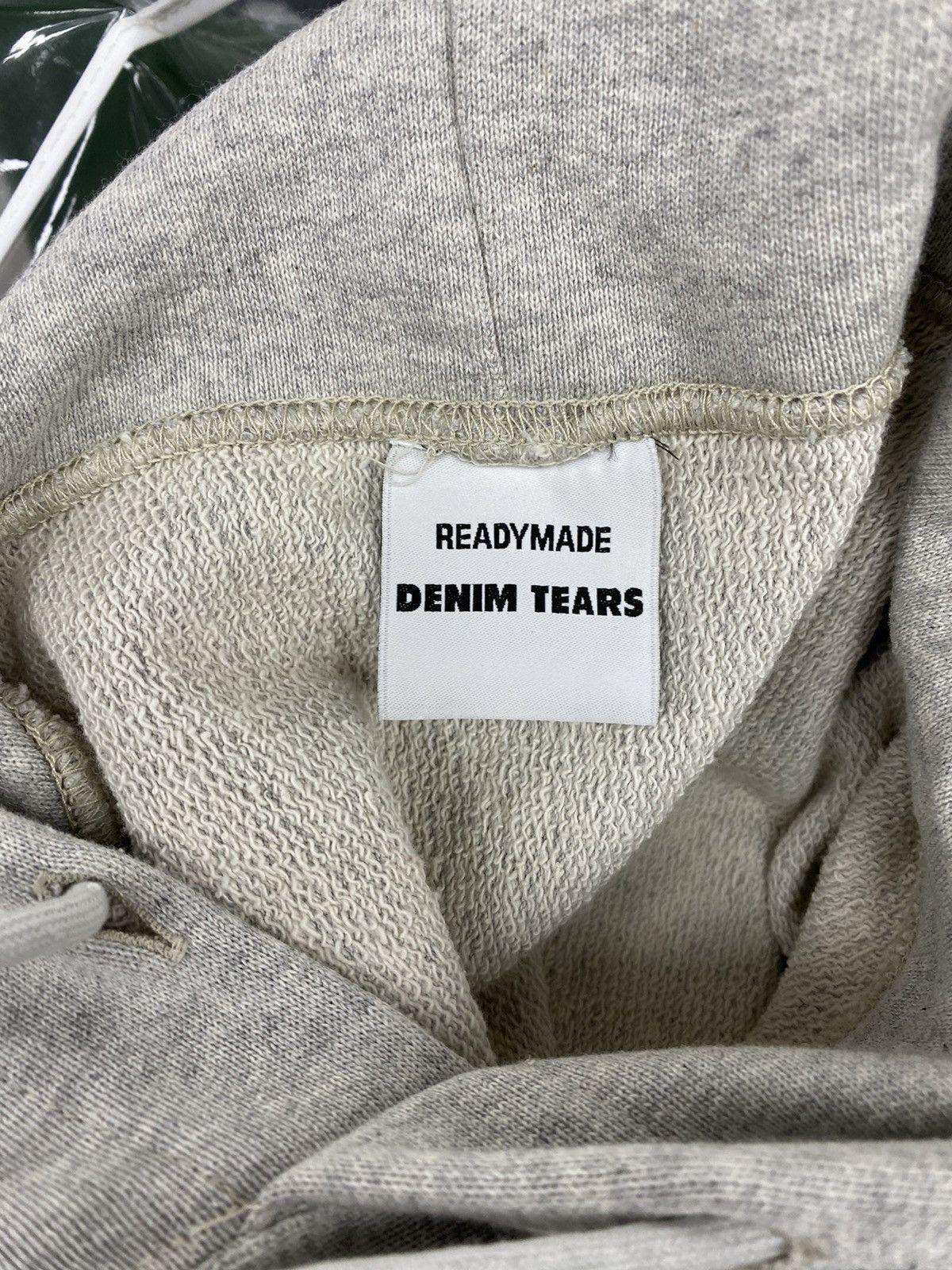 READYMADE Readymade x Denim Tears cotton wreath hoodie grey small Size US S / EU 44-46 / 1 - 11 Thumbnail