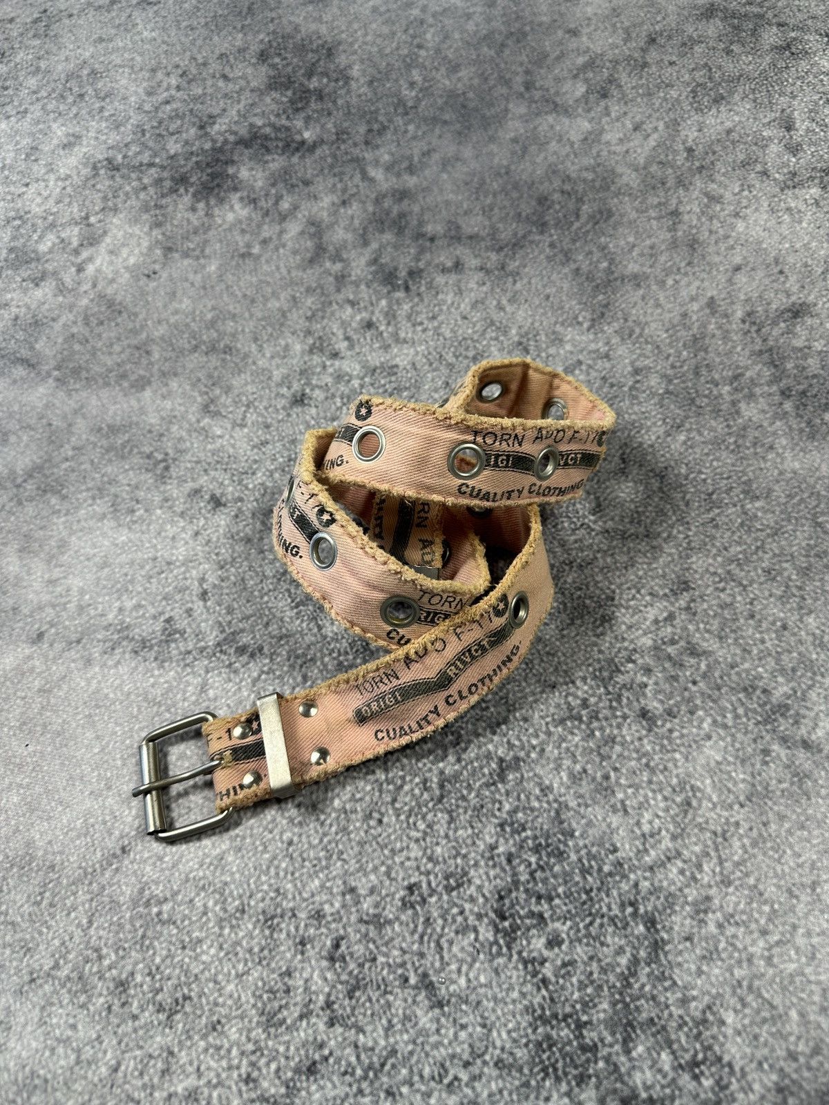 Vintage Y2K Vintage Full Holes Tornado F-17 Distressed Belts USA Alt Size ONE SIZE - 1 Thumbnail