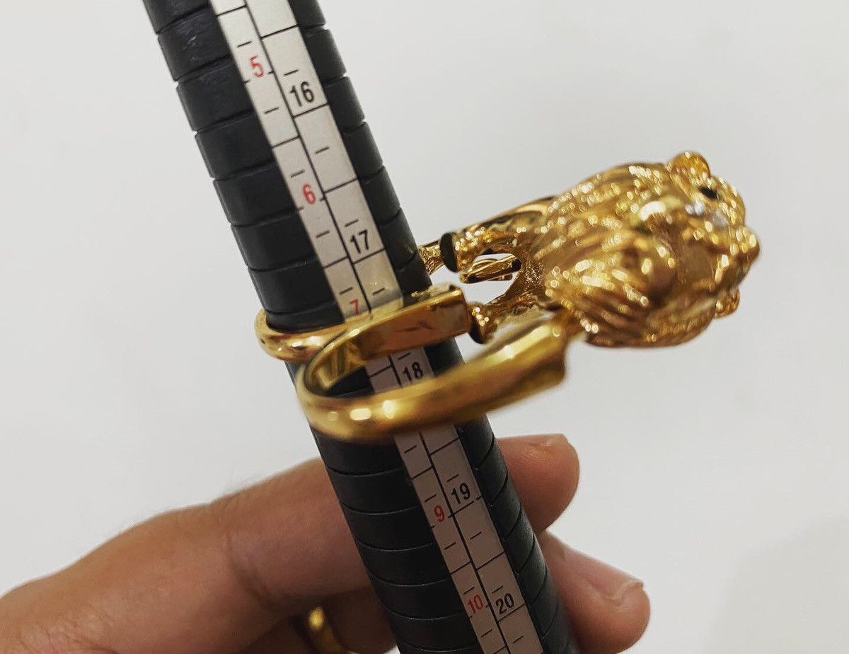 Stussy Stussy x Jules Kim Lion Double Ring Size ONE SIZE - 7 Thumbnail