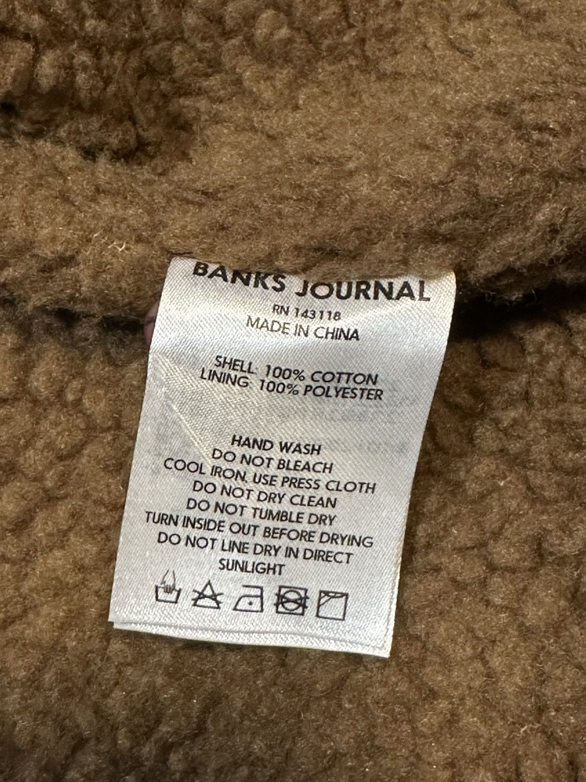 Banks Journal Brown Banks Journal Flannel Jacket Size US M / EU 48-50 / 2 - 3 Thumbnail