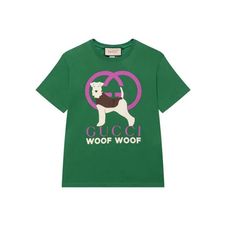 Gucci Gucci SS23 Cartoon Logo Animal Print T-Shirt-2507 Size XXS / US 00 / IT 34 - 7 Thumbnail