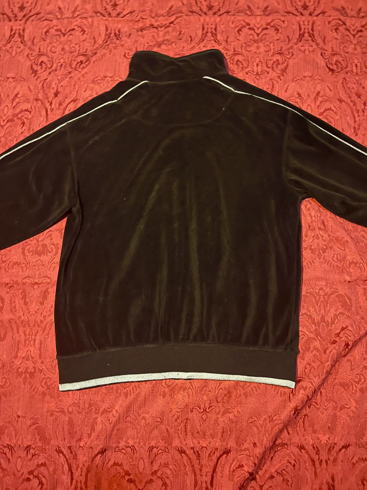 Other Black and Grey Velvet Jacket Size US M / EU 48-50 / 2 - 4 Thumbnail