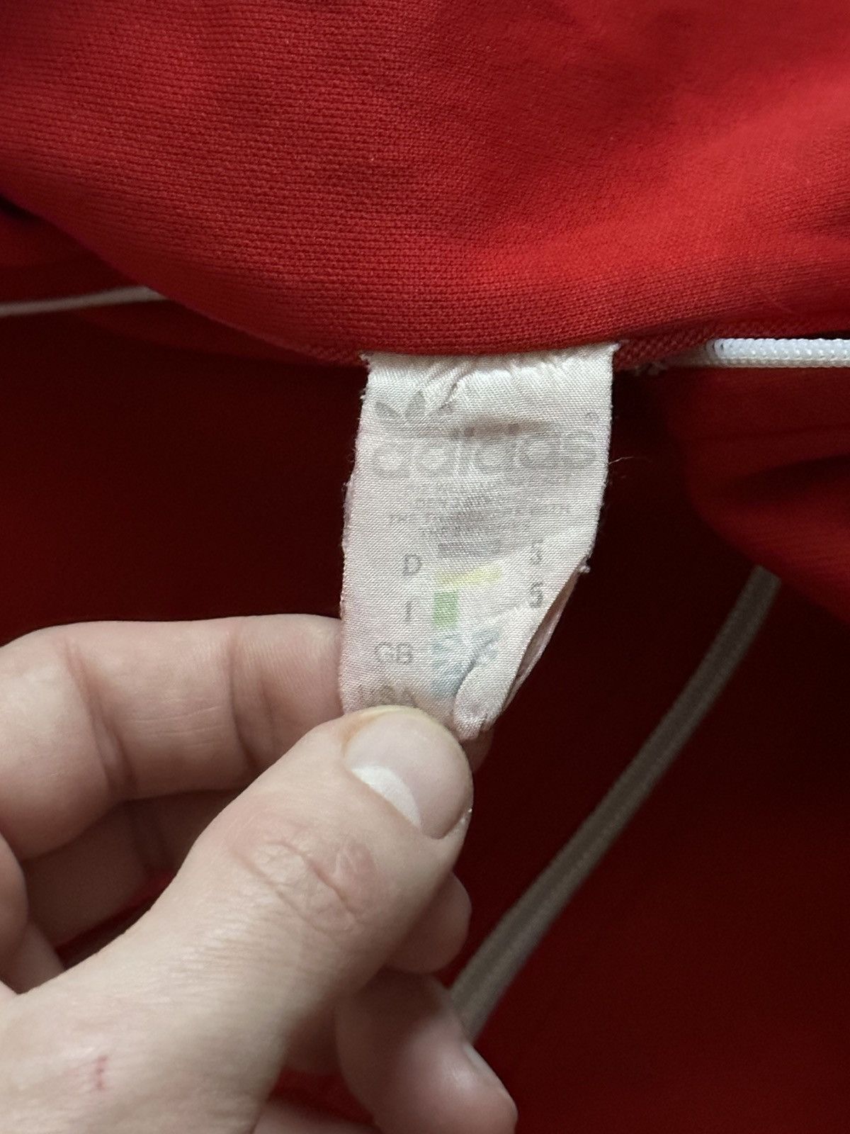 Adidas × Vintage Vintage Adidas Made in Hong Kong track jacket Size US M / EU 48-50 / 2 - 6 Thumbnail