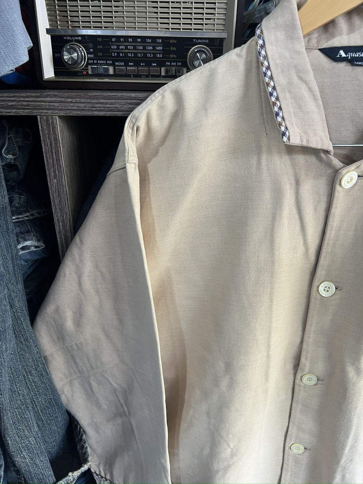 Aquascutum 🔥Made in Japan Aquascutum Shirt Size US L / EU 52-54 / 3 - 6 Thumbnail