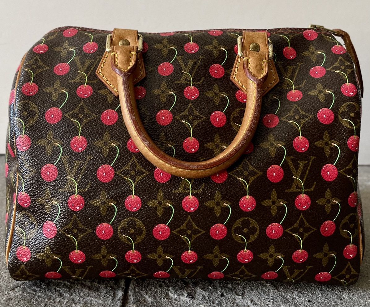 Louis Vuitton × Takashi Murakami Louis Vuitton - Takashi Murakami - SS2005 -Cerises Speedy 25 Size ONE SIZE - 1 Thumbnail