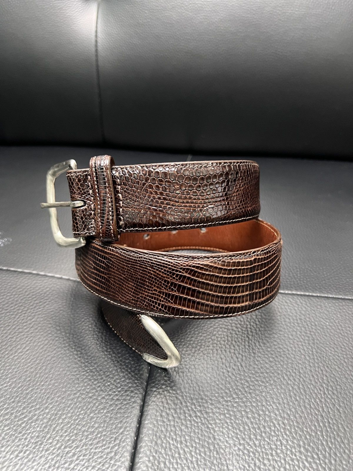 Ralph Lauren Ralph Lauren Vintage Leather Belt Size ONE SIZE - 3 Thumbnail