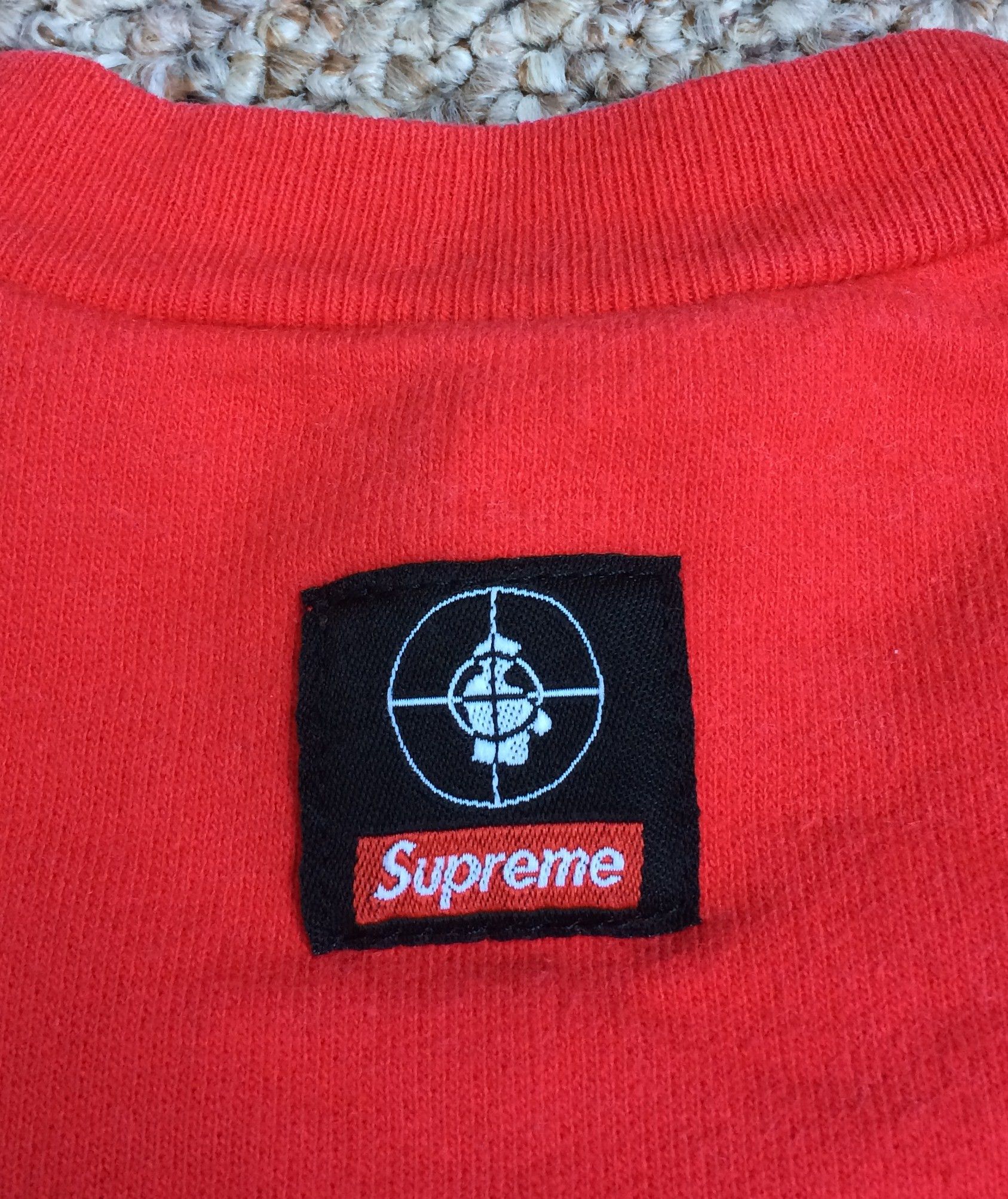 Public Enemy × Supreme S/S 2006 Supreme x Public Enemy Sweatshirt Size US M / EU 48-50 / 2 - 7 Thumbnail