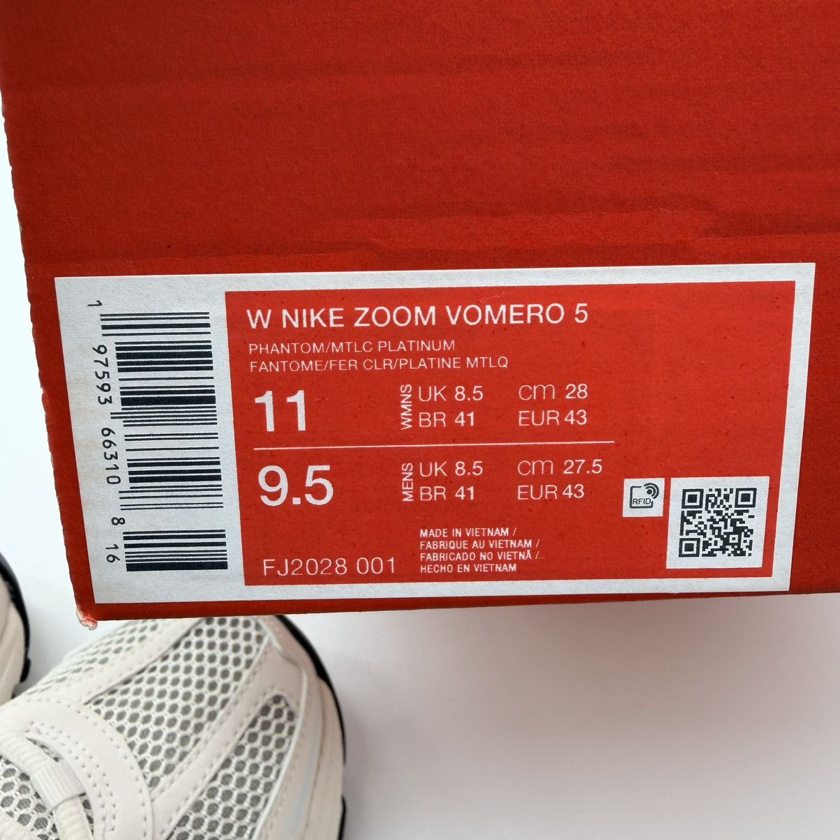 Nike Nike Zoom Vomero 5 Phantom Light Iron Ore US 11 Brand New Size US 11 / IT 41 - 7 Thumbnail
