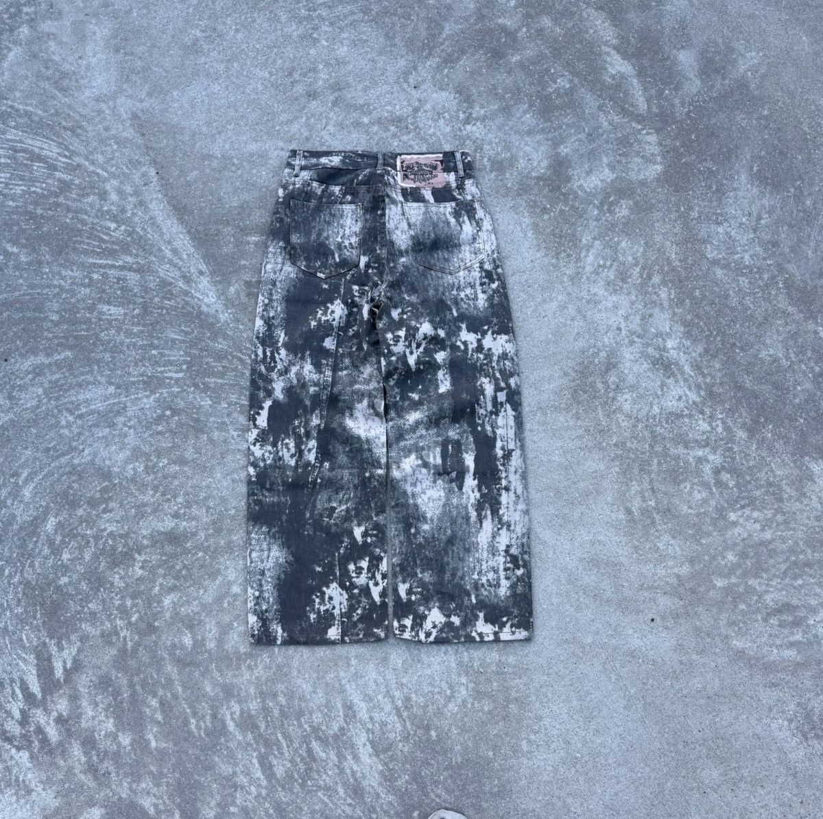 Other Vintage Y2K avantgarde streetwear wide oversized pants Size US 32 / EU 48 - 1 Thumbnail