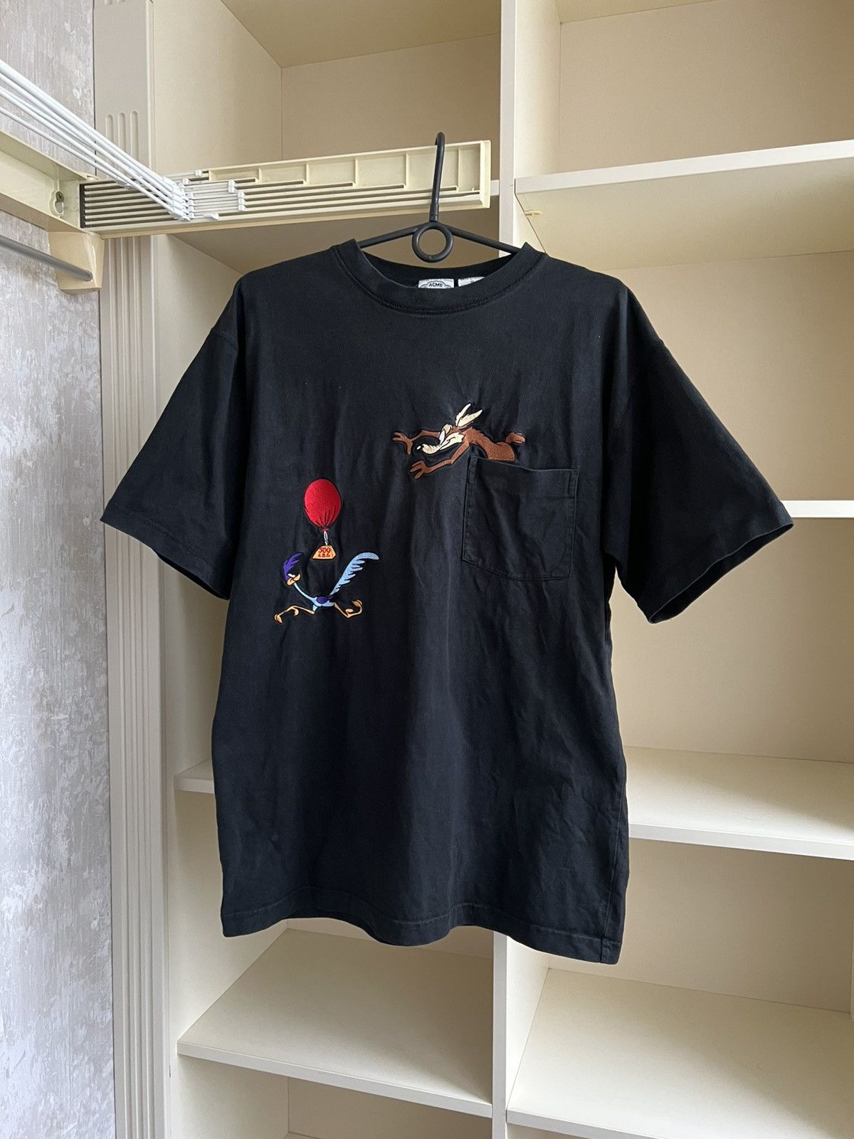 Warner Bros Vintage 1991 Warner Bros Tee Movie Looney Tunes T-Shirt Size US M / EU 48-50 / 2 - 1 Thumbnail