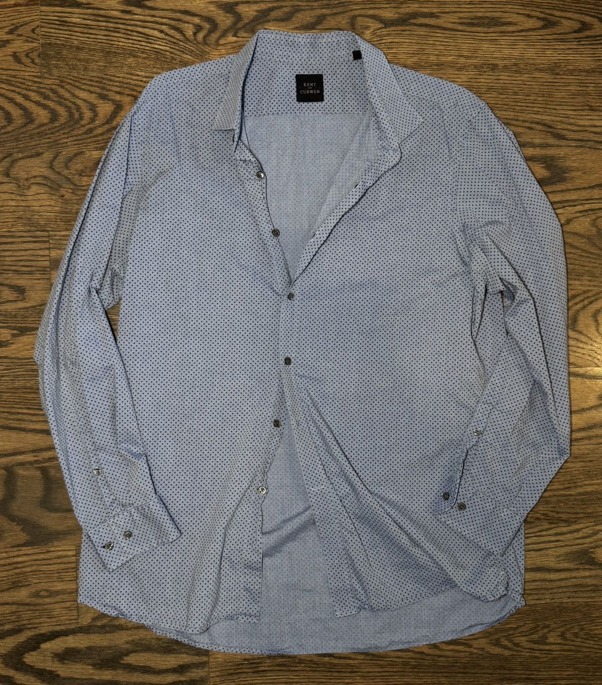 Vintage Kent & Curwen Button Up Shirt Size US XL / EU 56 / 4 - 2 Thumbnail