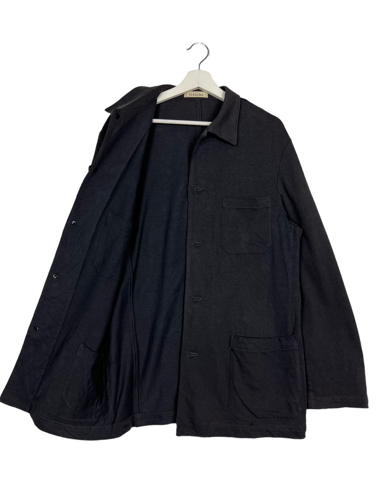 Yohji Yamamoto 🔥 YS FOR MEN YOHJI YAMAMOTO CHORE JACKET MADE IN JAPAN Size US S / EU 44-46 / 1 - 9 Thumbnail