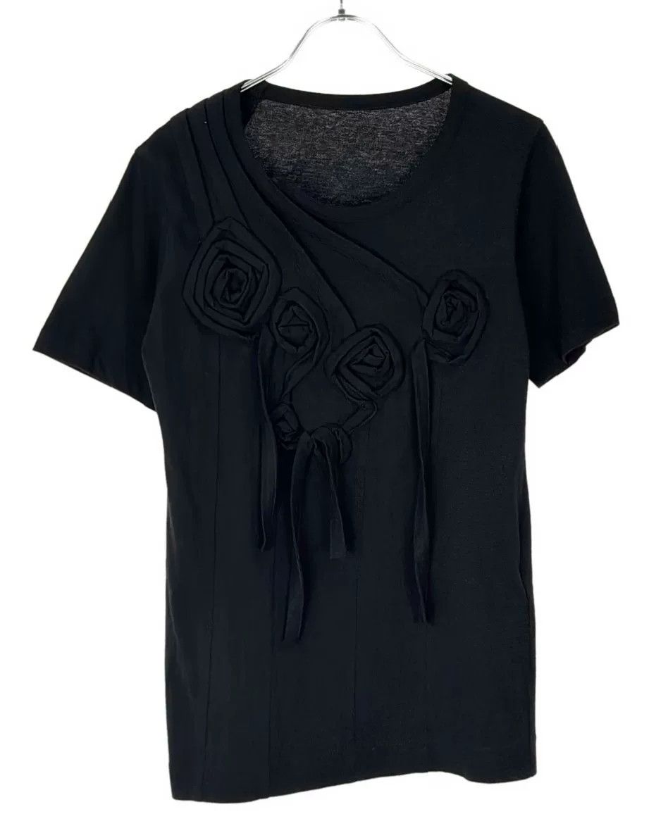 Yohji Yamamoto Yohji Yamamoto+NOIR Round Neck T-Shirt Size M / US 6-8 / IT 42-44 - 1 Thumbnail