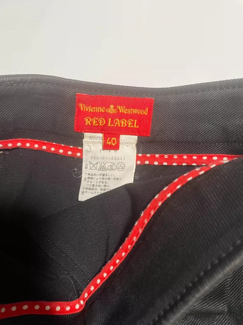 Vivienne Westwood Vivienne Westwood Distorted black denim skirt Size 26" / US 2 / IT 38 - 4 Thumbnail