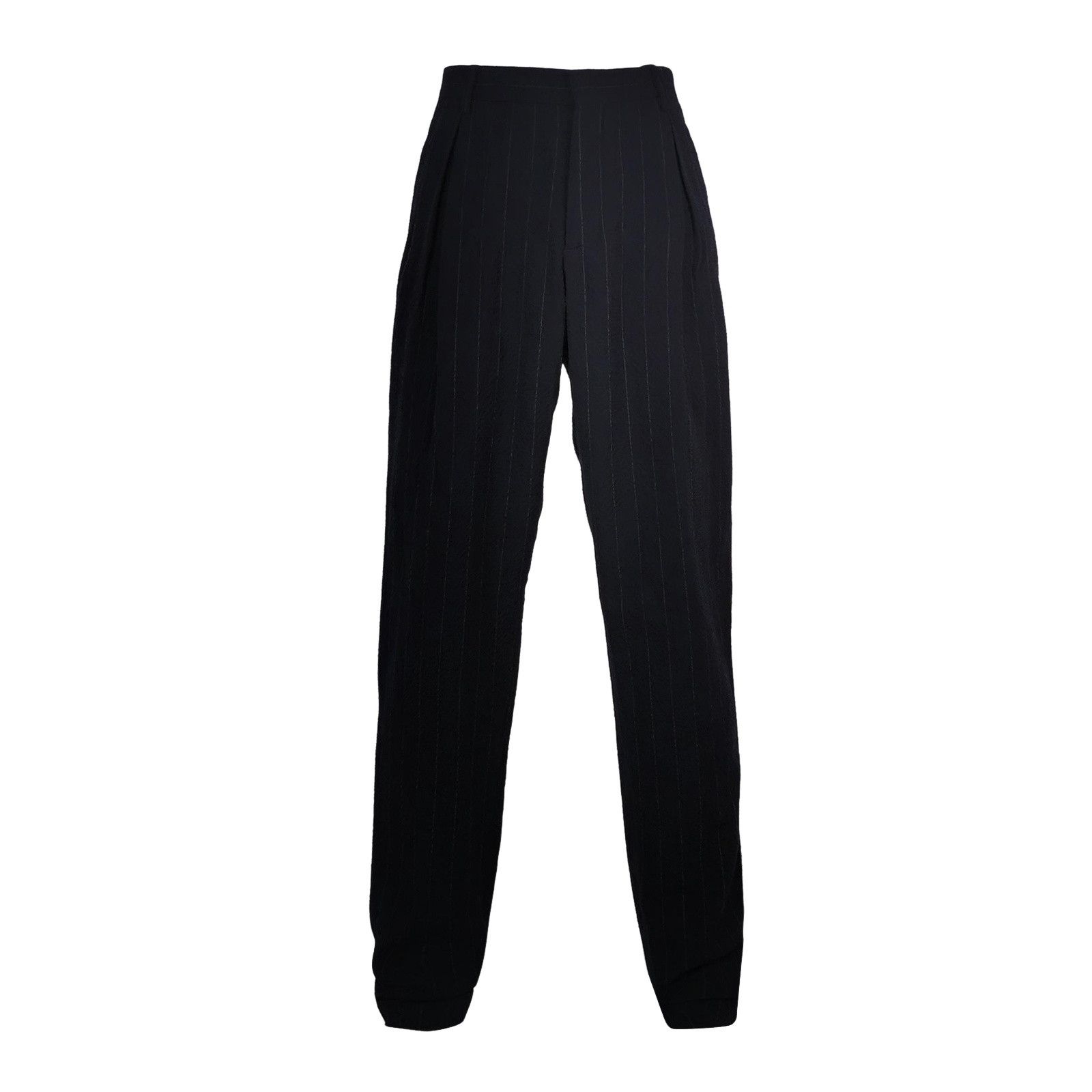Giorgio Armani Giorgio Armani Striped Wool Blend Trousers Size 50 Size US 34 / EU 50 - 1 Thumbnail