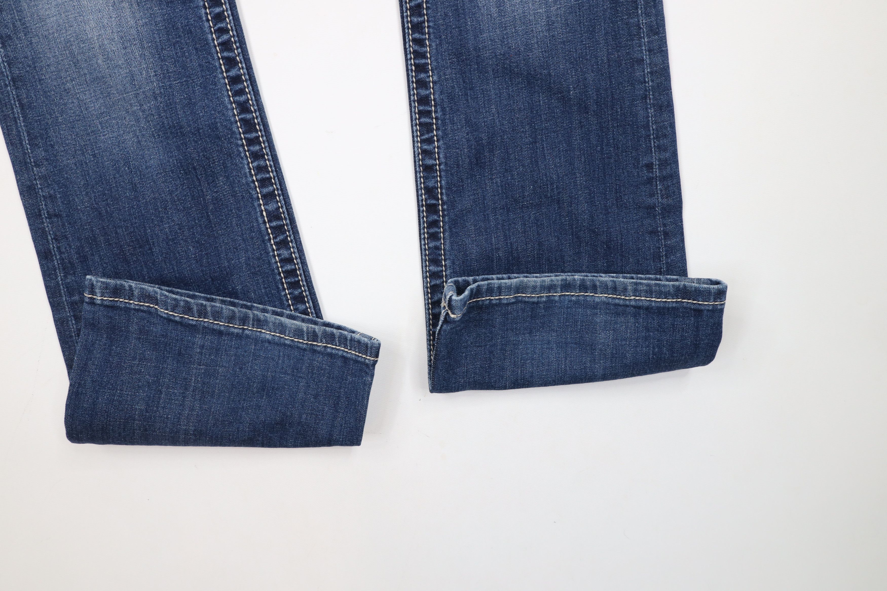 Miss Me × Vintage Miss Me Rainbow Cross Thick Stitch Signature Bootcut Jeans Size 29" - 5 Thumbnail