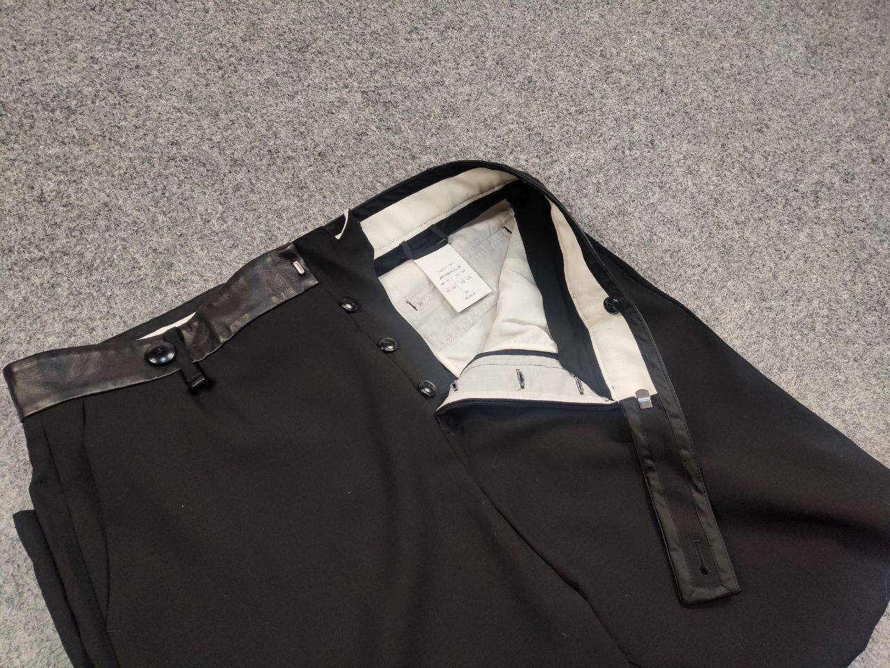 Rick Owens Rick Owens Astaires stretch Wool cropped pantalone Pants Size US 32 / EU 48 - 14 Thumbnail
