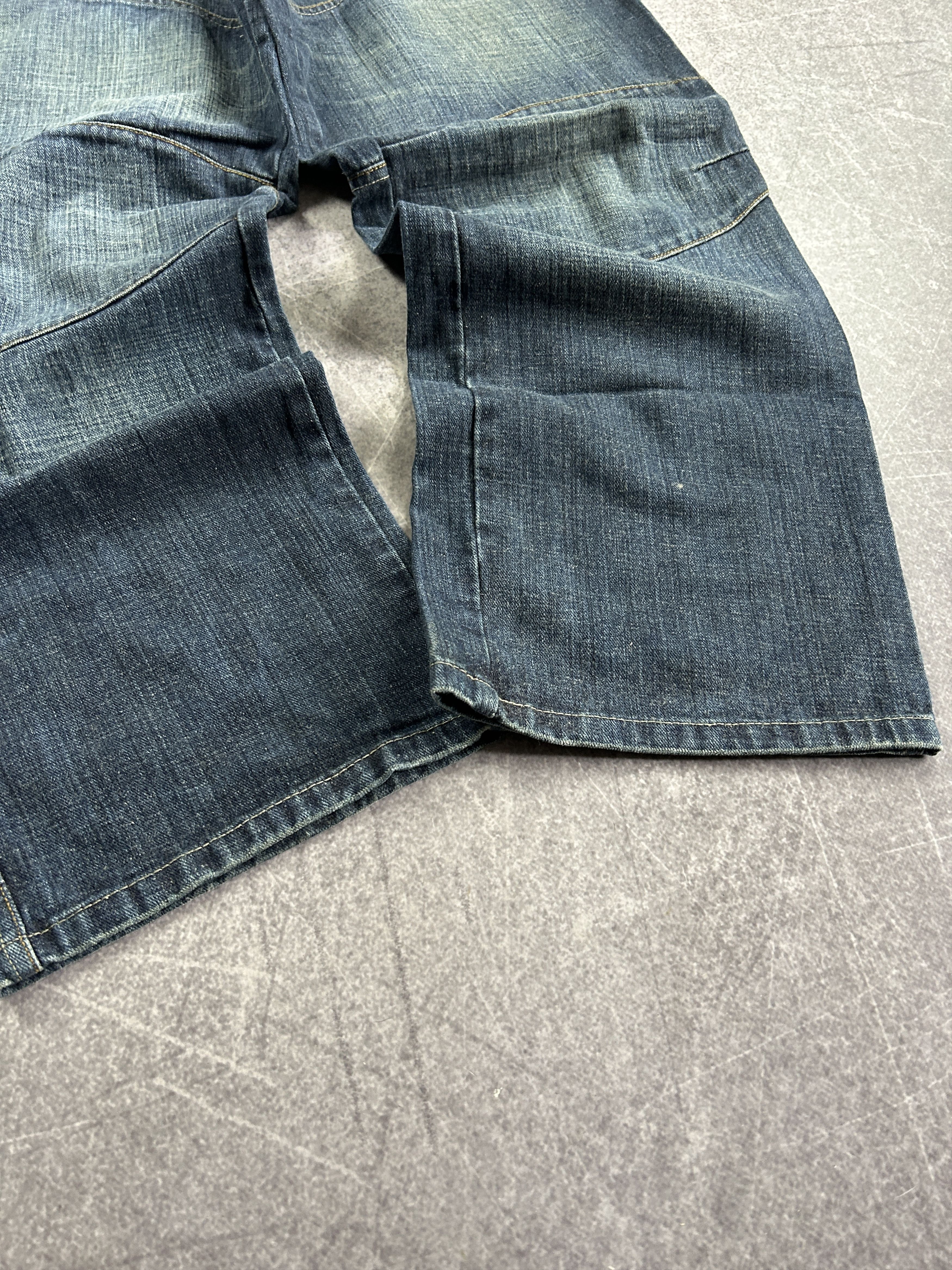 Vintage VTG Balenciaga Rick Owens Style Washed Jeans 90s Y2K Size US 32 / EU 48 - 7 Thumbnail