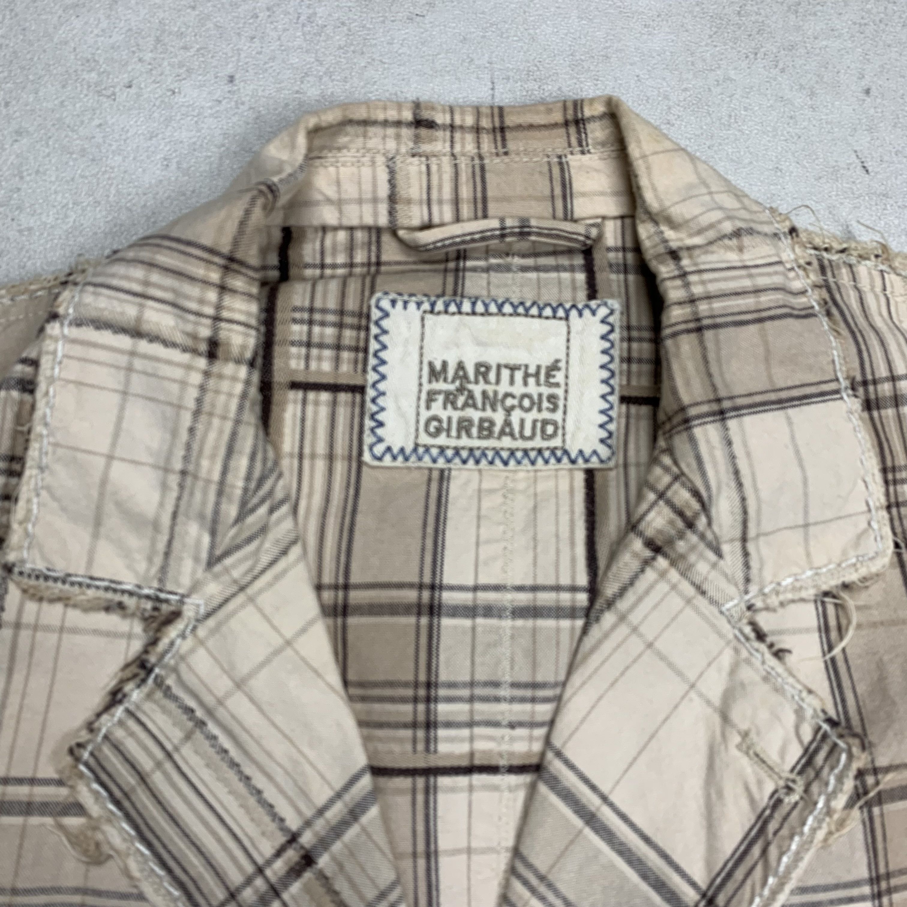Marithe + Francois Girbaud Marithe Francois Girbaud Reconstructed Jacket Size US L / EU 52-54 / 3 - 7 Thumbnail