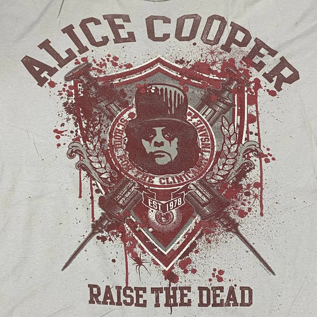 Band Tees Alice cooper band metal Size US XL / EU 56 / 4 - 4 Thumbnail