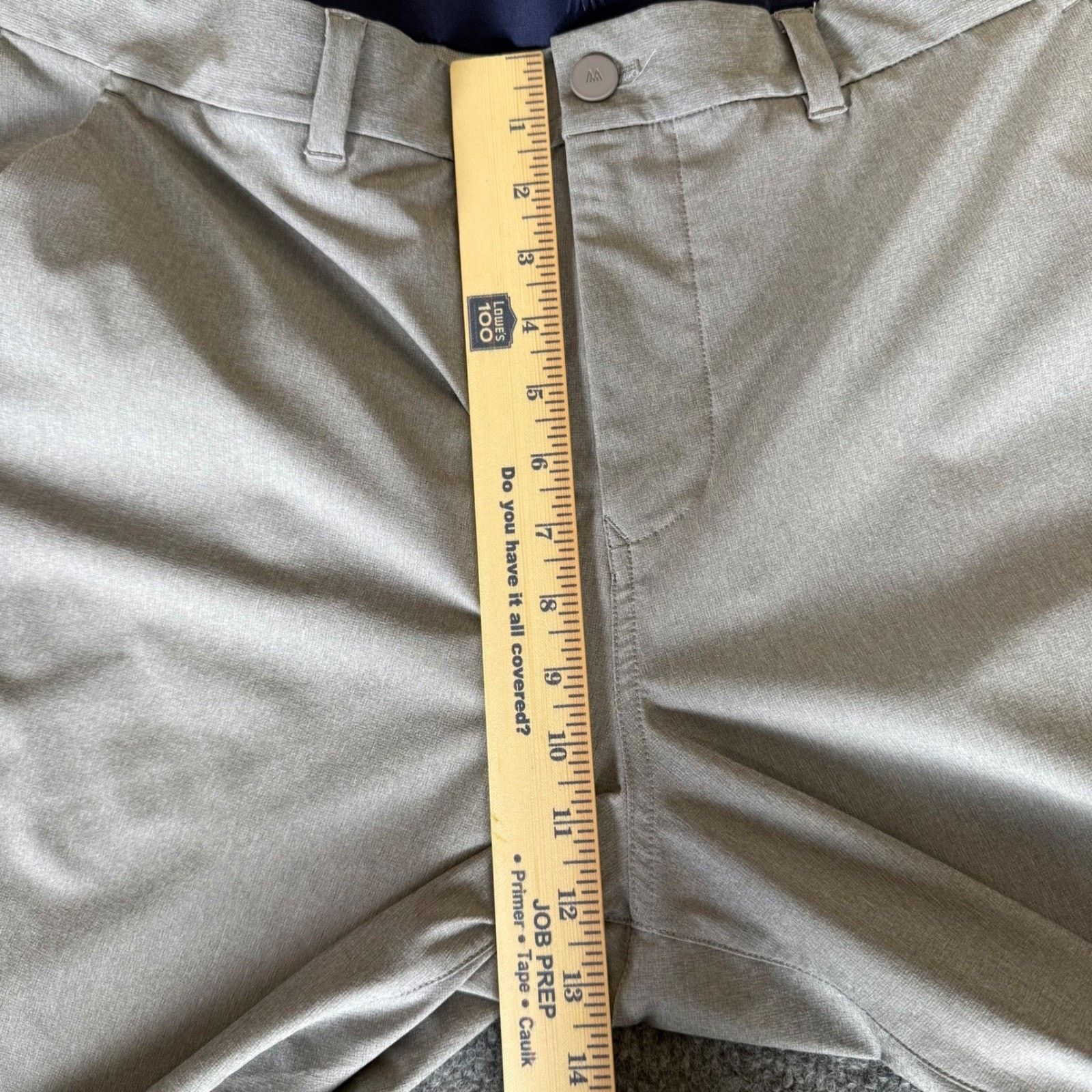 Mizzen+Main Mizzen+Main Helmsman Pants Mens 38x32 Gray Slim Fit Stretch Size US 38 / EU 54 - 8 Thumbnail