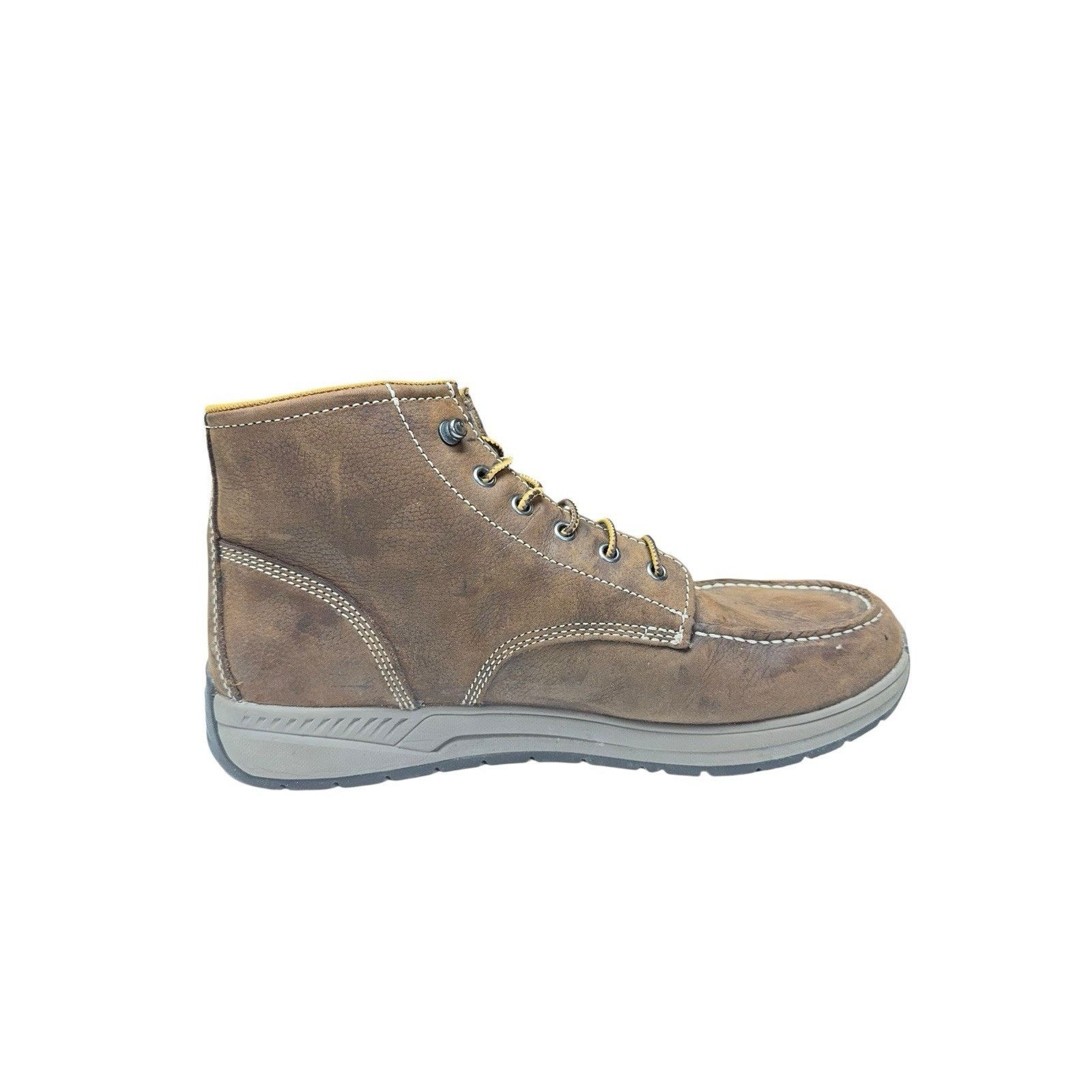 Carhartt Carhartt CMX4023 Moc Toe Work Boots Brown Leather 12M Size US 12 / EU 45 - 4 Thumbnail
