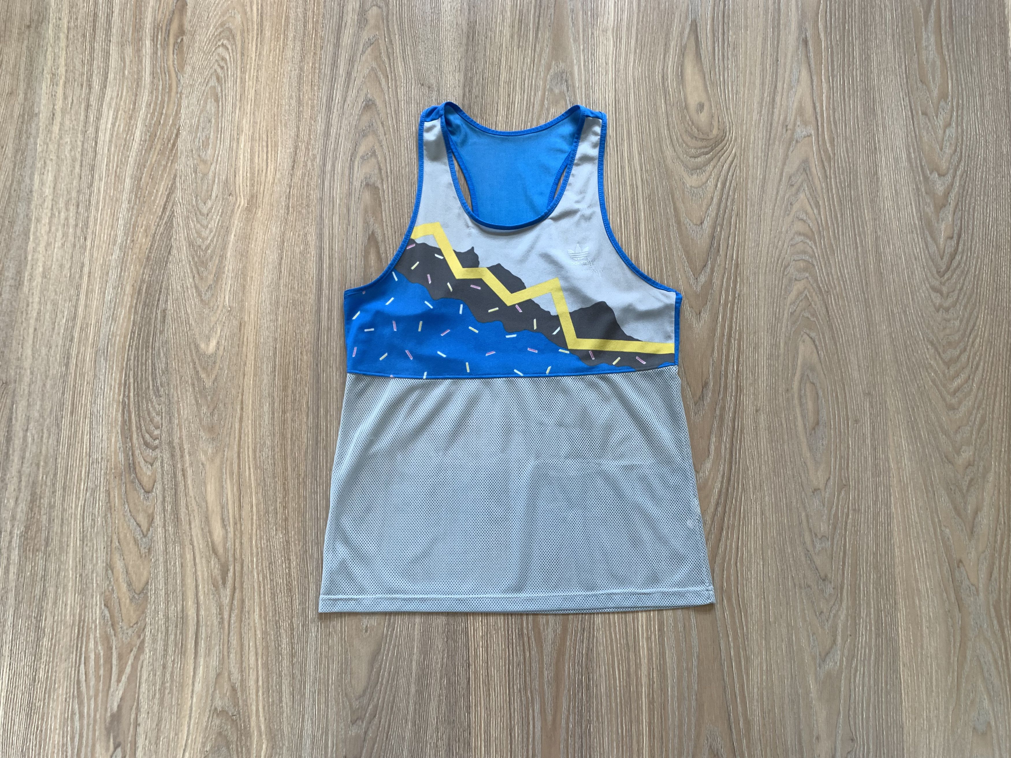 Adidas × Vintage Very Rare Adidas Made In West Germany Running Tank Top Size US S / EU 44-46 / 1 - 1 Thumbnail