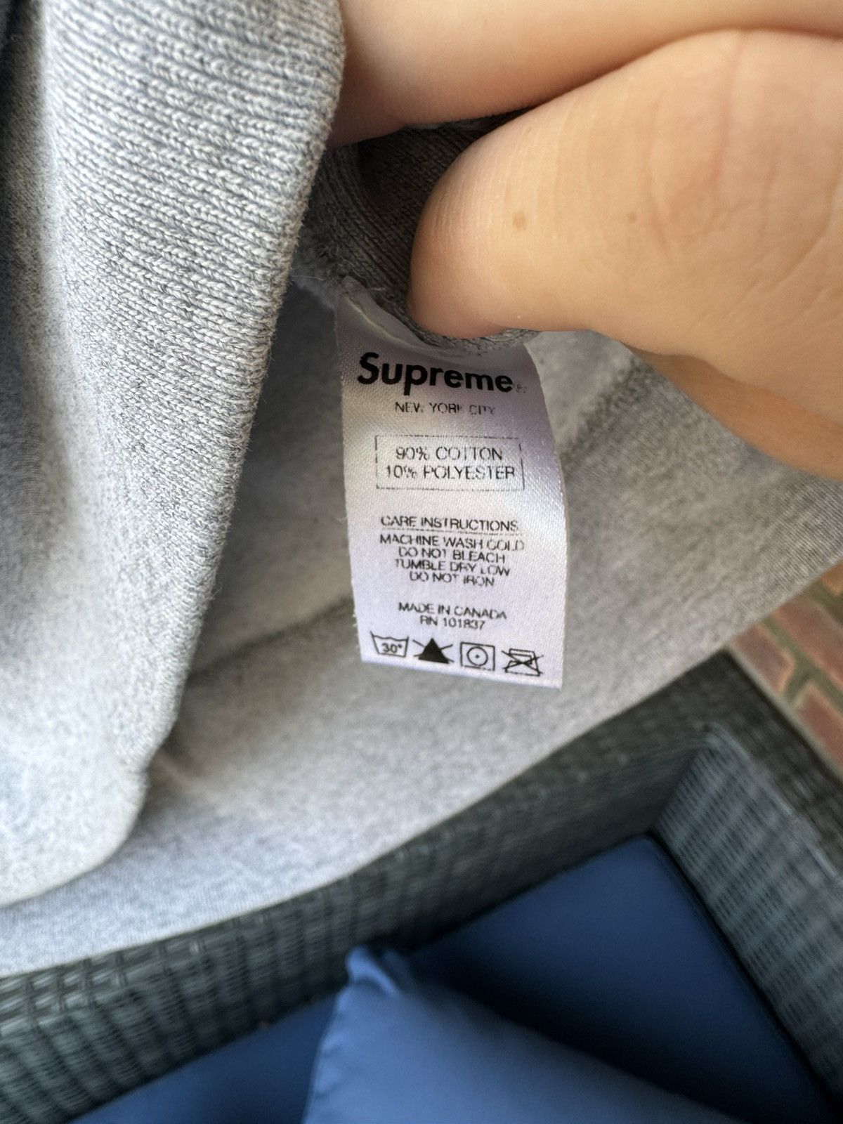 Supreme Supreme Box Logo Crewneck Size US M / EU 48-50 / 2 - 4 Thumbnail
