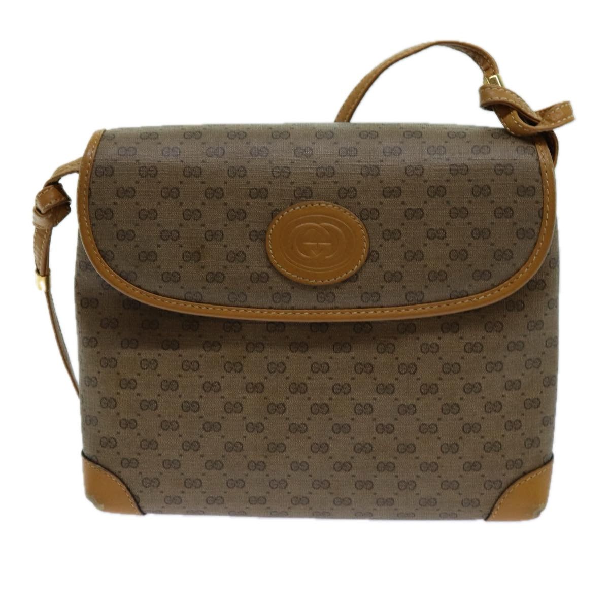 Gucci Gg Canvas Beige Canvas Shoulder Bag (Pre-Owned) Size ONE SIZE - 1 Thumbnail