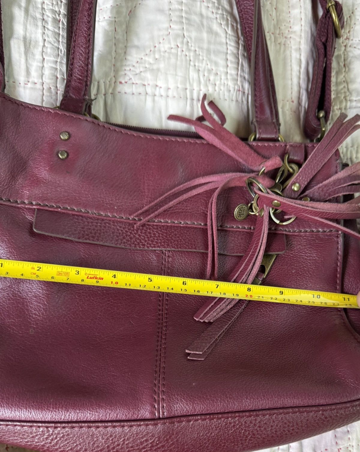 The Sak The Sak Alameda Tote Burgundy Size ONE SIZE - 10 Thumbnail