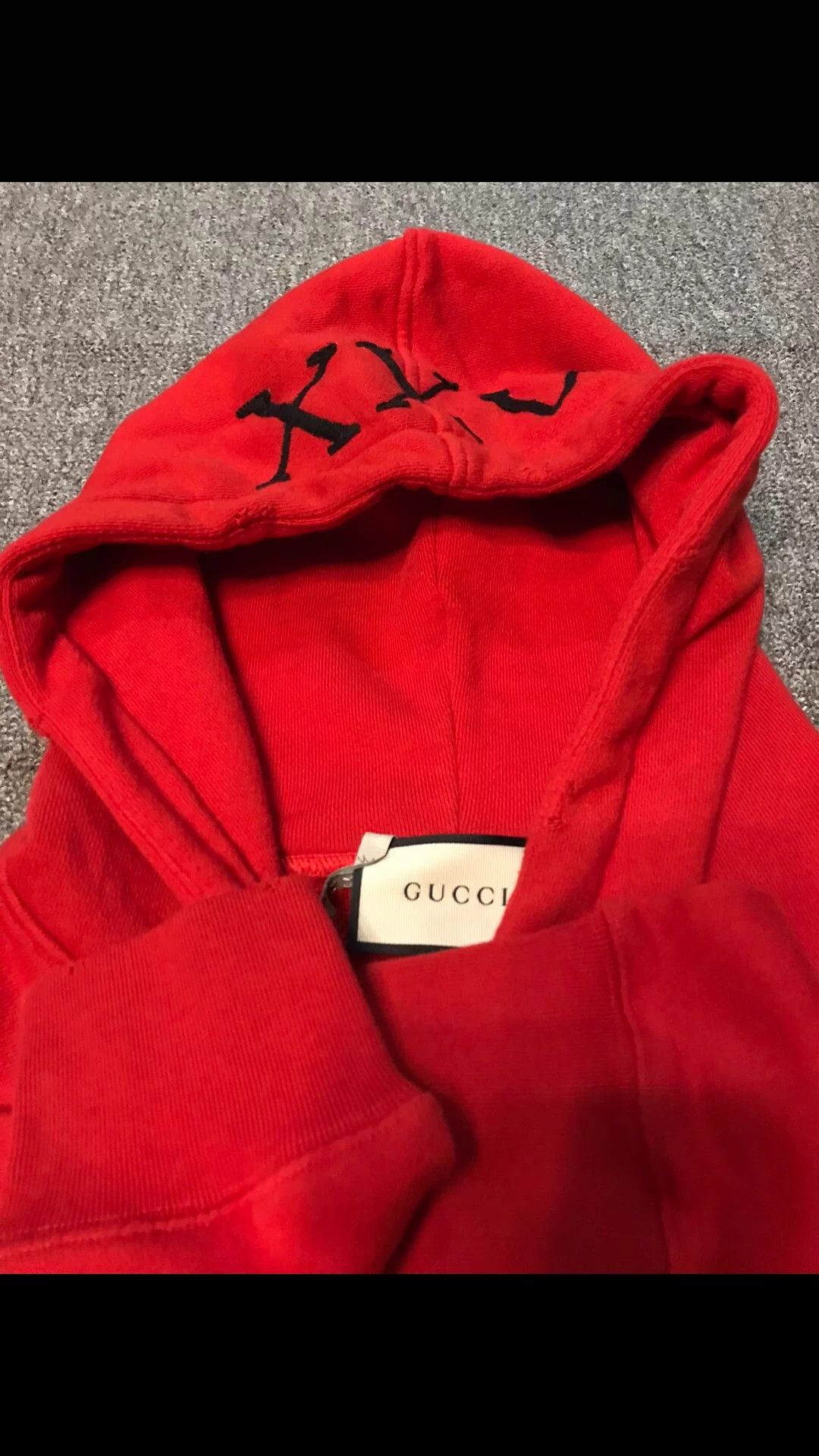 Gucci Gucci hoodie, collar dmg, back embroidery unisex M Size US M / EU 48-50 / 2 - 6 Thumbnail