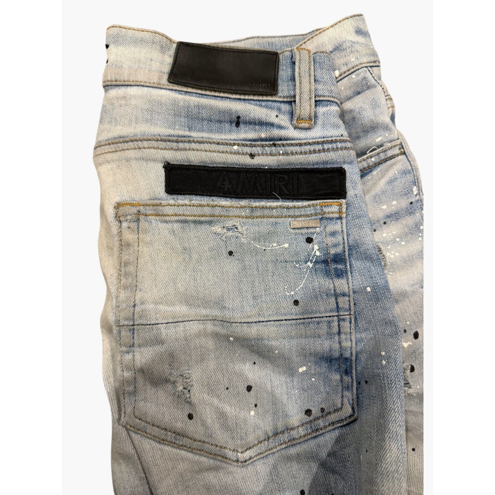 Purple Brand Purple Brand Knee Rip Black Jeans Size US 34 / EU 50 - 3 Thumbnail