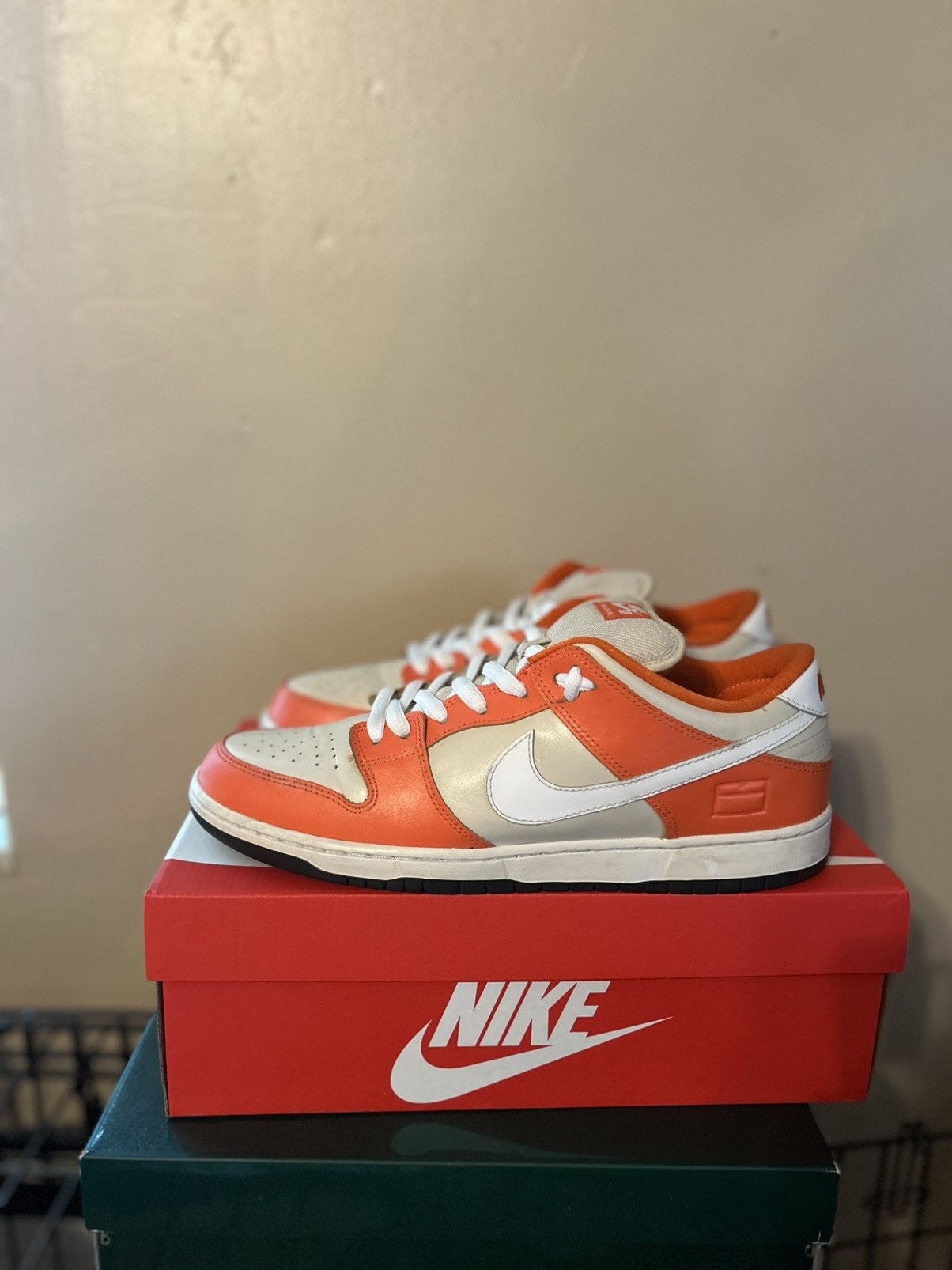 Nike Nike SB Dunk Low Orange Box Size US 13 / EU 46 - 5 Thumbnail