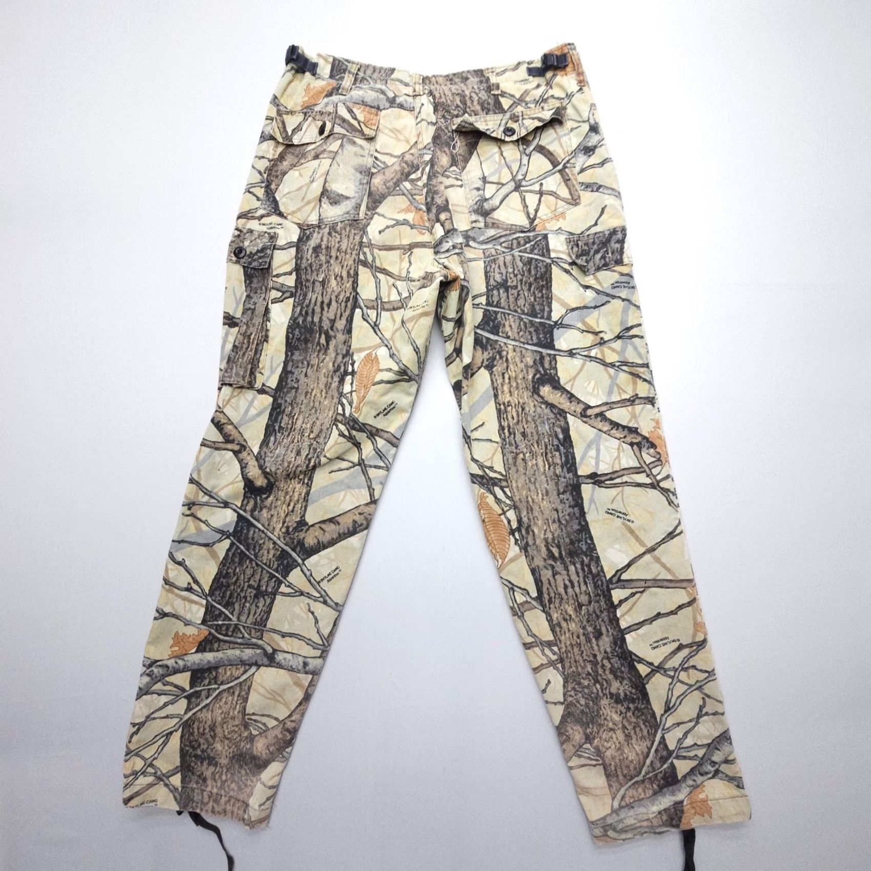 Vintage VINTAGE Skyline Camouflage Pants Mens L Hunting Cargo USA Aspen Birch Camo Size US 33 - 2 Thumbnail