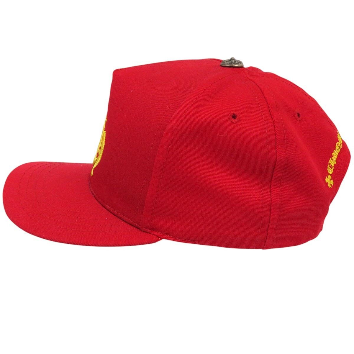 CHROME HEARTS 5 Panel Cap Unisex Red