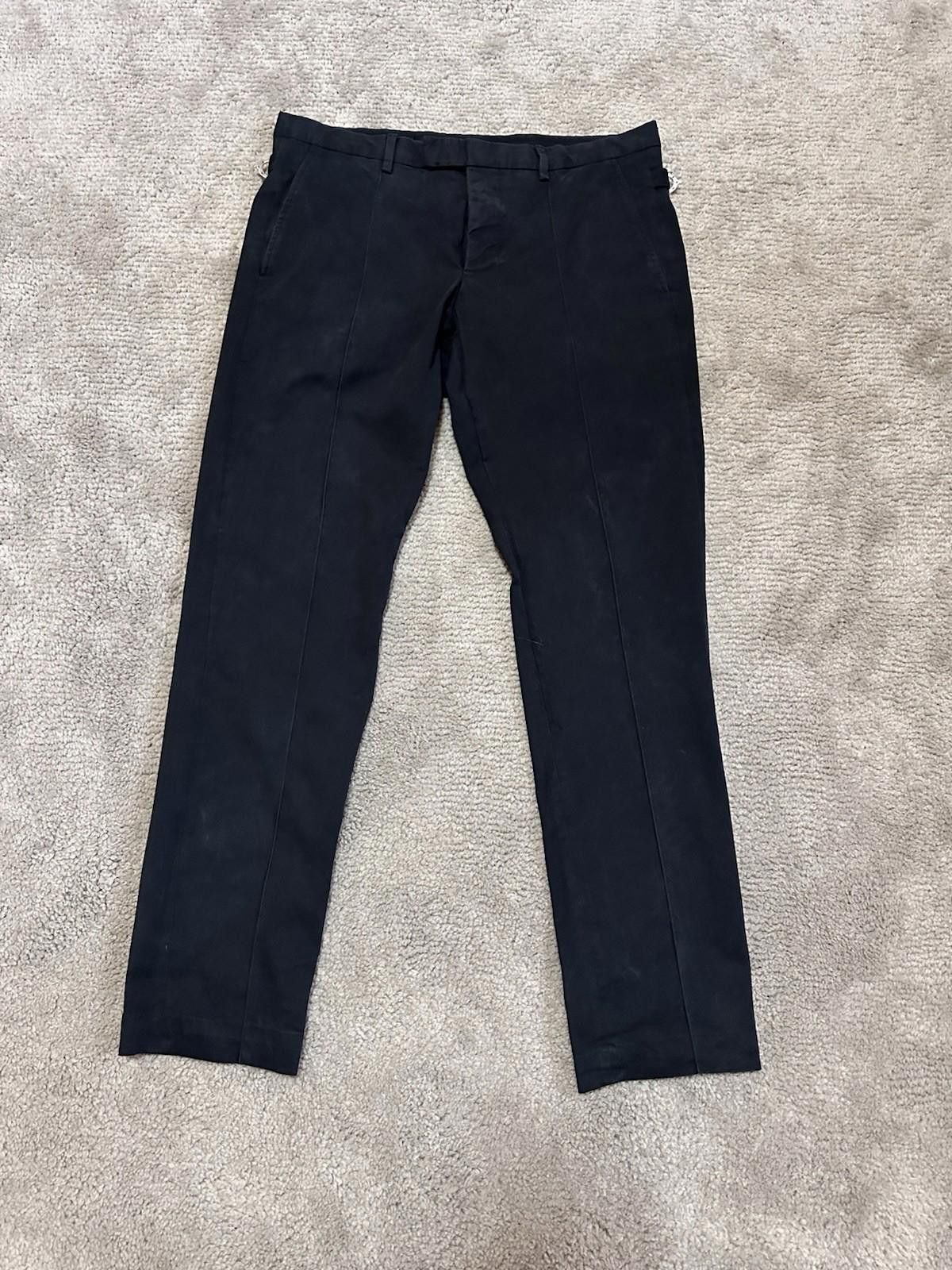 Gucci Gucci Silver Horsebit Mens Stretch Dress Trousers Sz 48R Size 48R - 1 Thumbnail