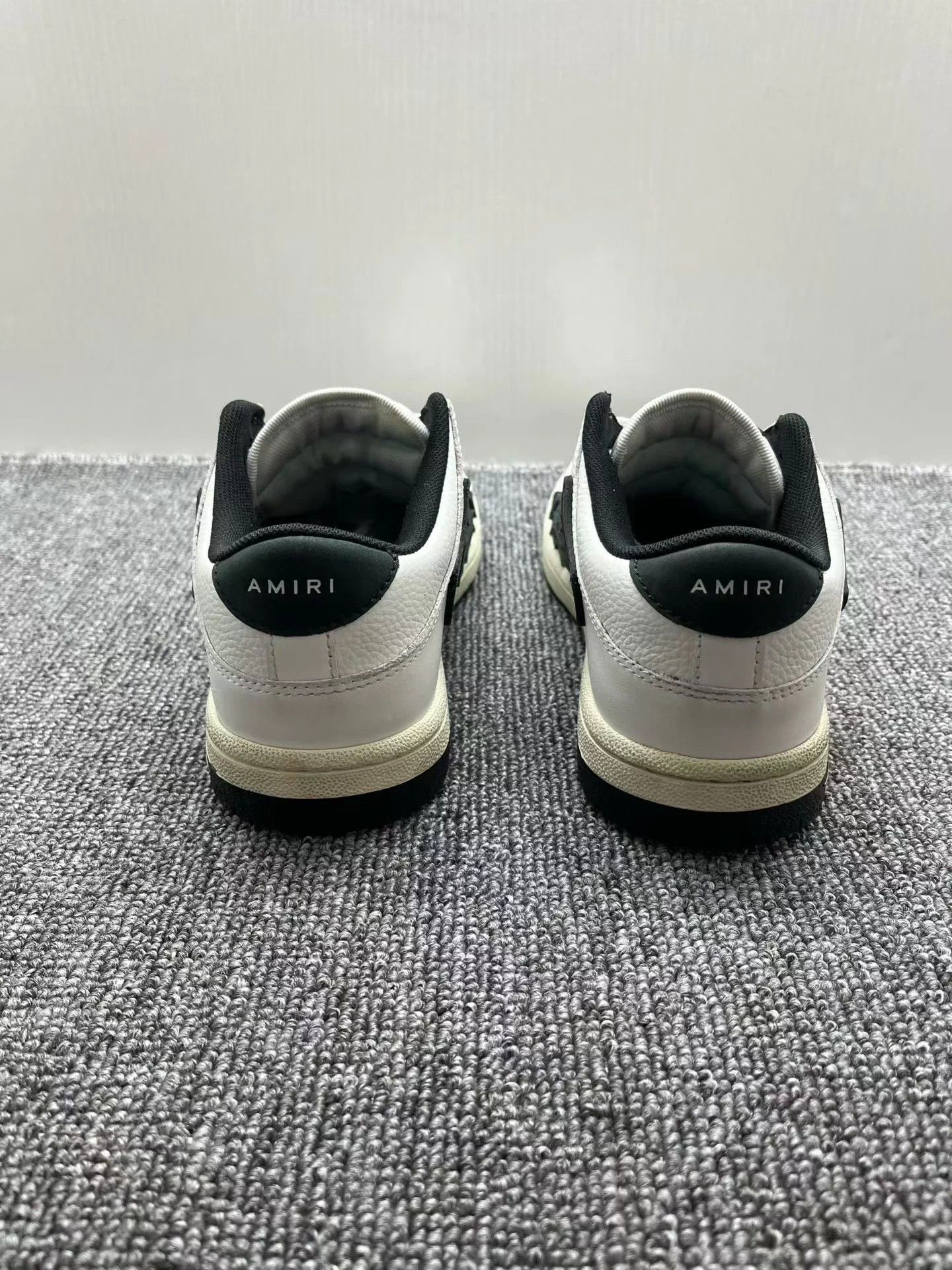 Amiri Amiri Bone Shoes Black/White EUR 37 Size US 7 / IT 37 - 3 Thumbnail