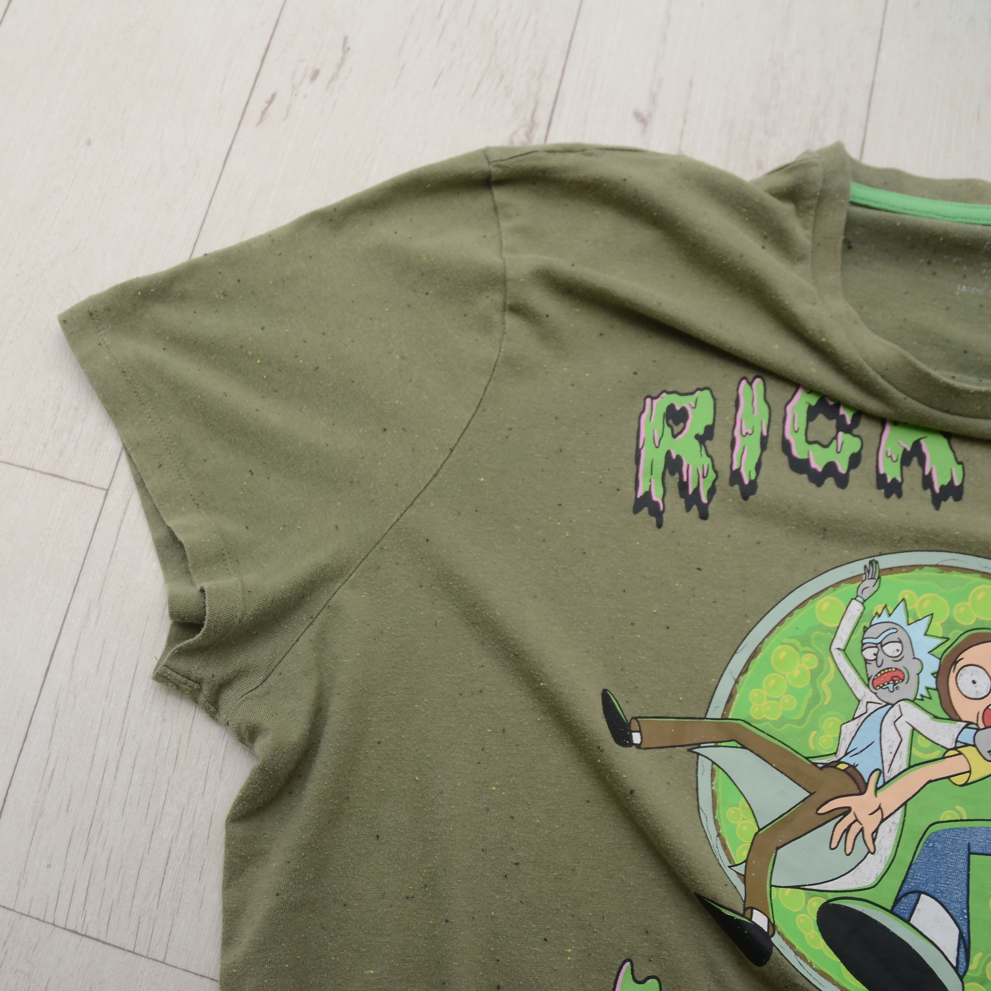 Cartoon Network Rick and Morty Men's T-Shirt Graphic Tee Cartoon Fan Merch Size US XL / EU 56 / 4 - 11 Thumbnail