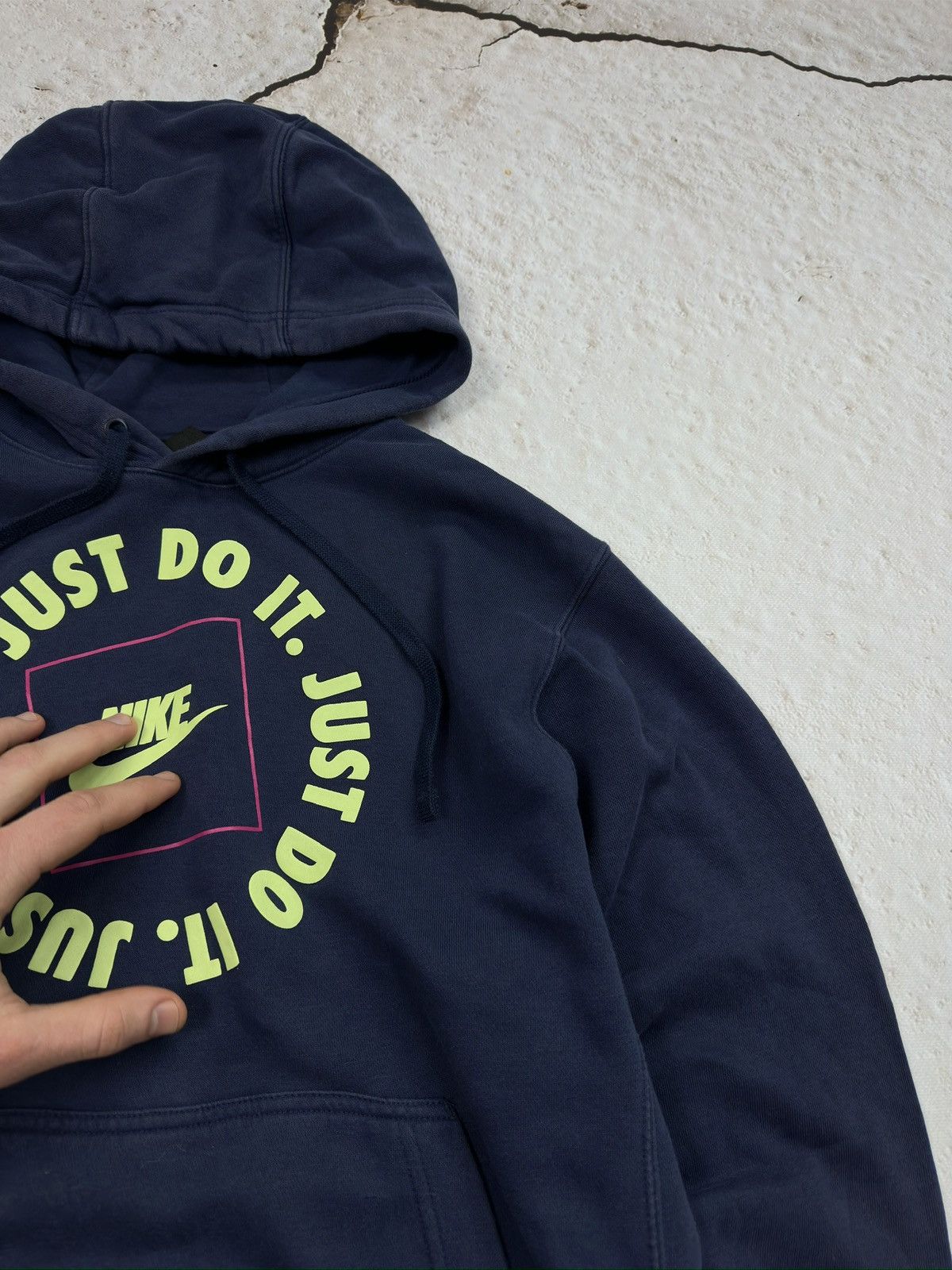 Other Vintage Nike Y2K avantgarde streetwear hoodie Size US S / EU 44-46 / 1 - 5 Thumbnail