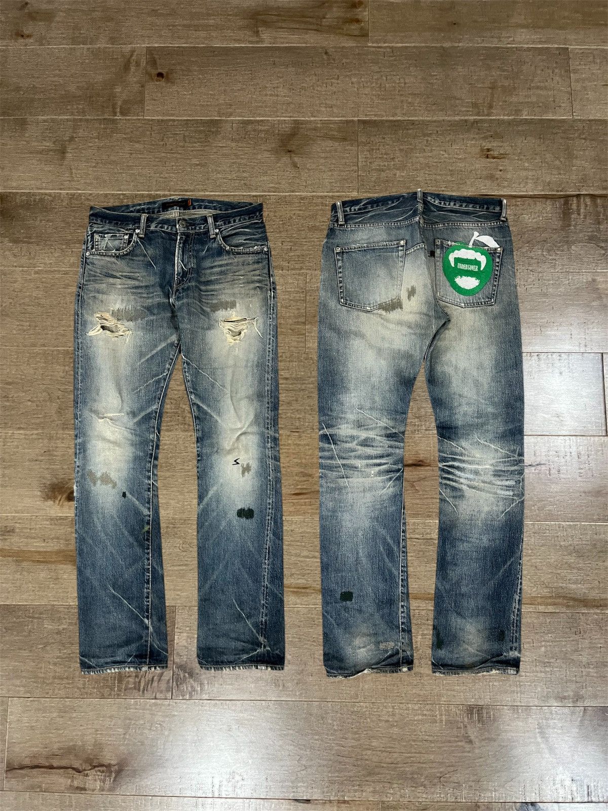 Undercover UNDERCOVER APPLE FANGS DENIM Size US 30 / EU 46 - 1 Thumbnail